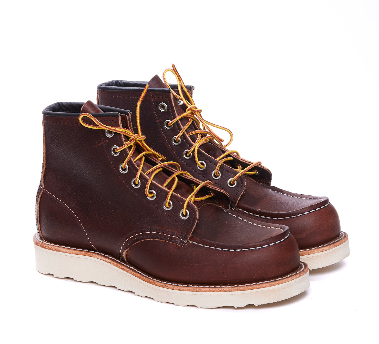 Shop Red Wing 6-inch Classic Moc Boots In Brown