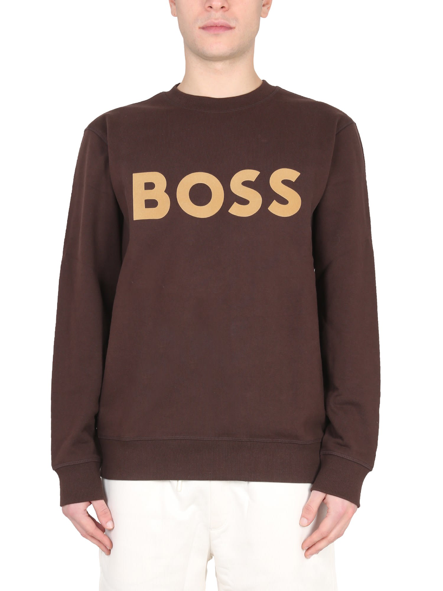 Hugo Boss Crewneck Sweatshirt With Logo