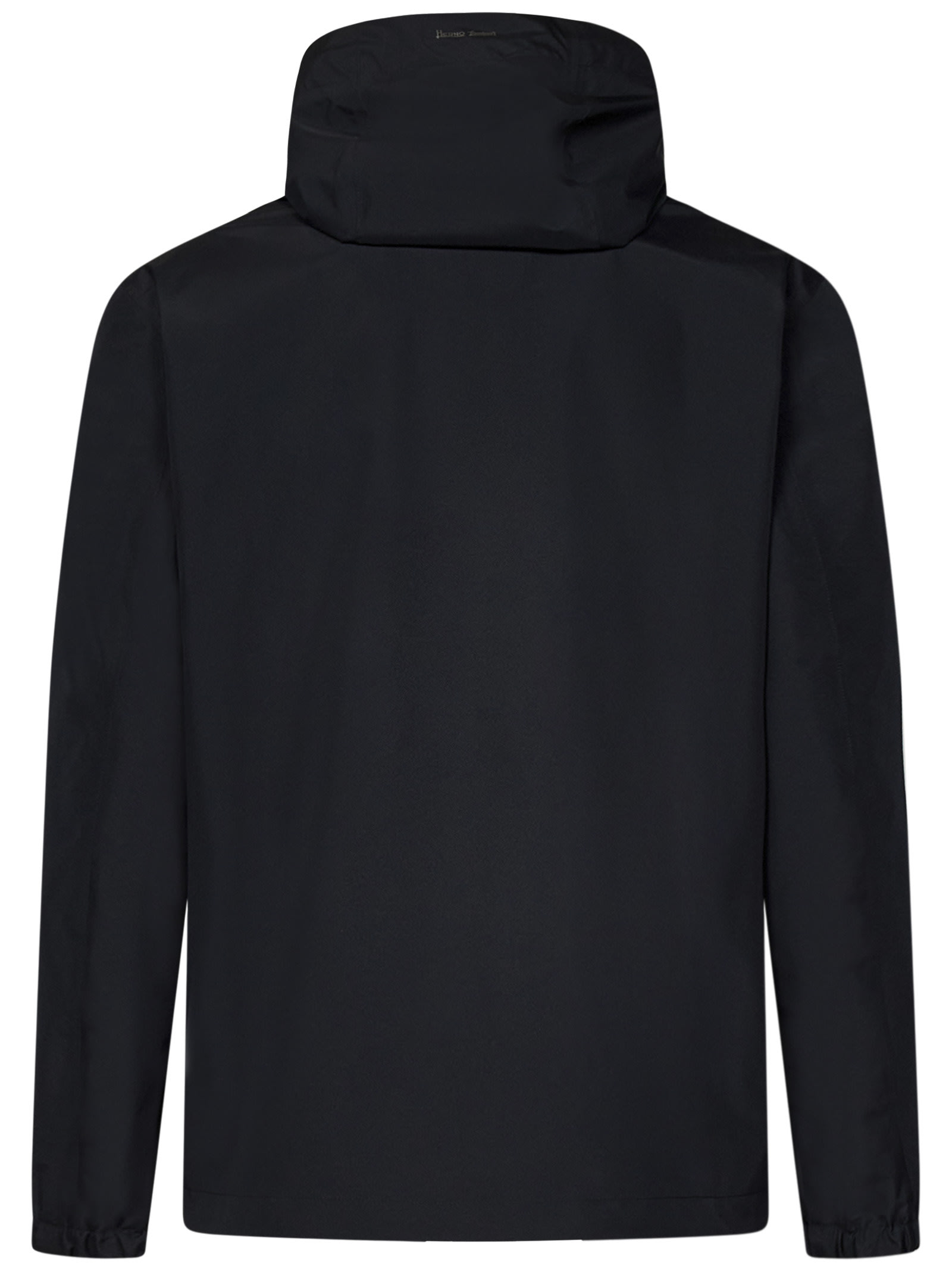 Shop Herno Laminar Jacket In Nero (black)