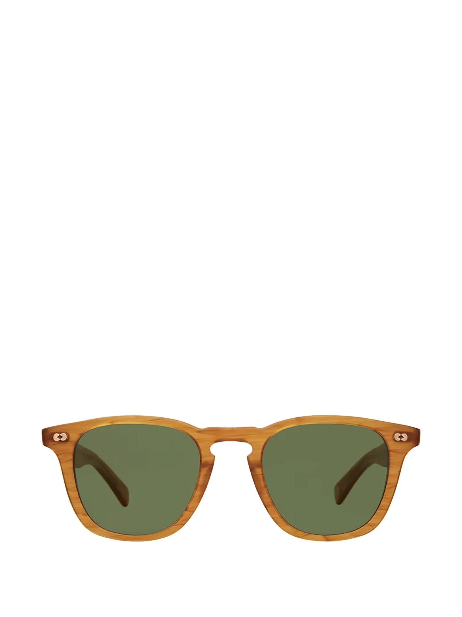Shop Garrett Leight Brooks X Sun Butterscotch Sunglasses
