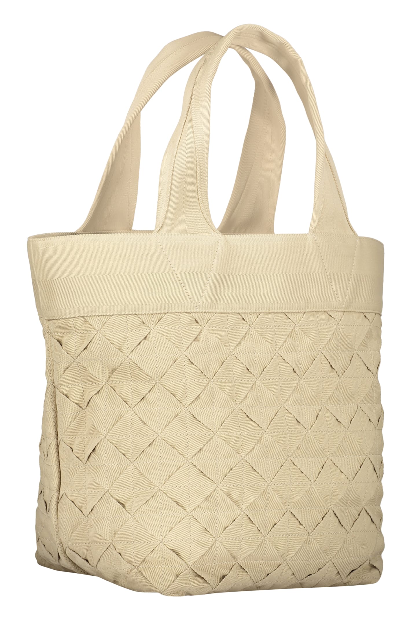 Shop Bottega Veneta Intrecciato Nappa Tote In Beige