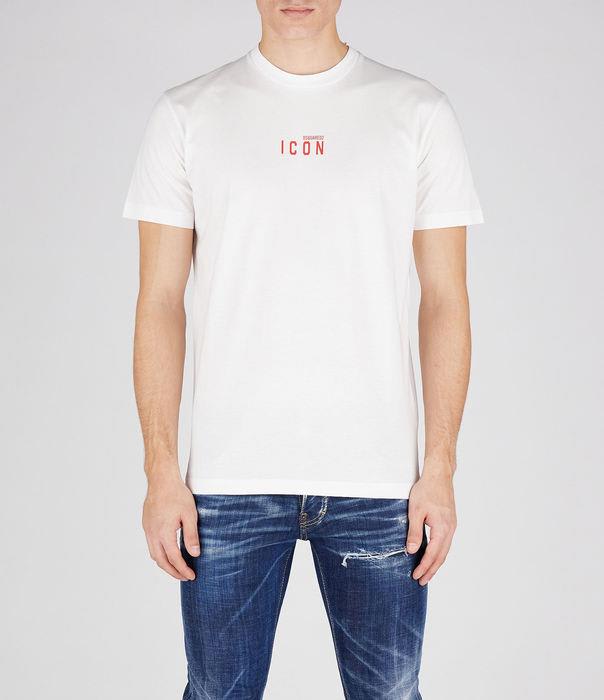 Dsquared2 T-shirts In White-red