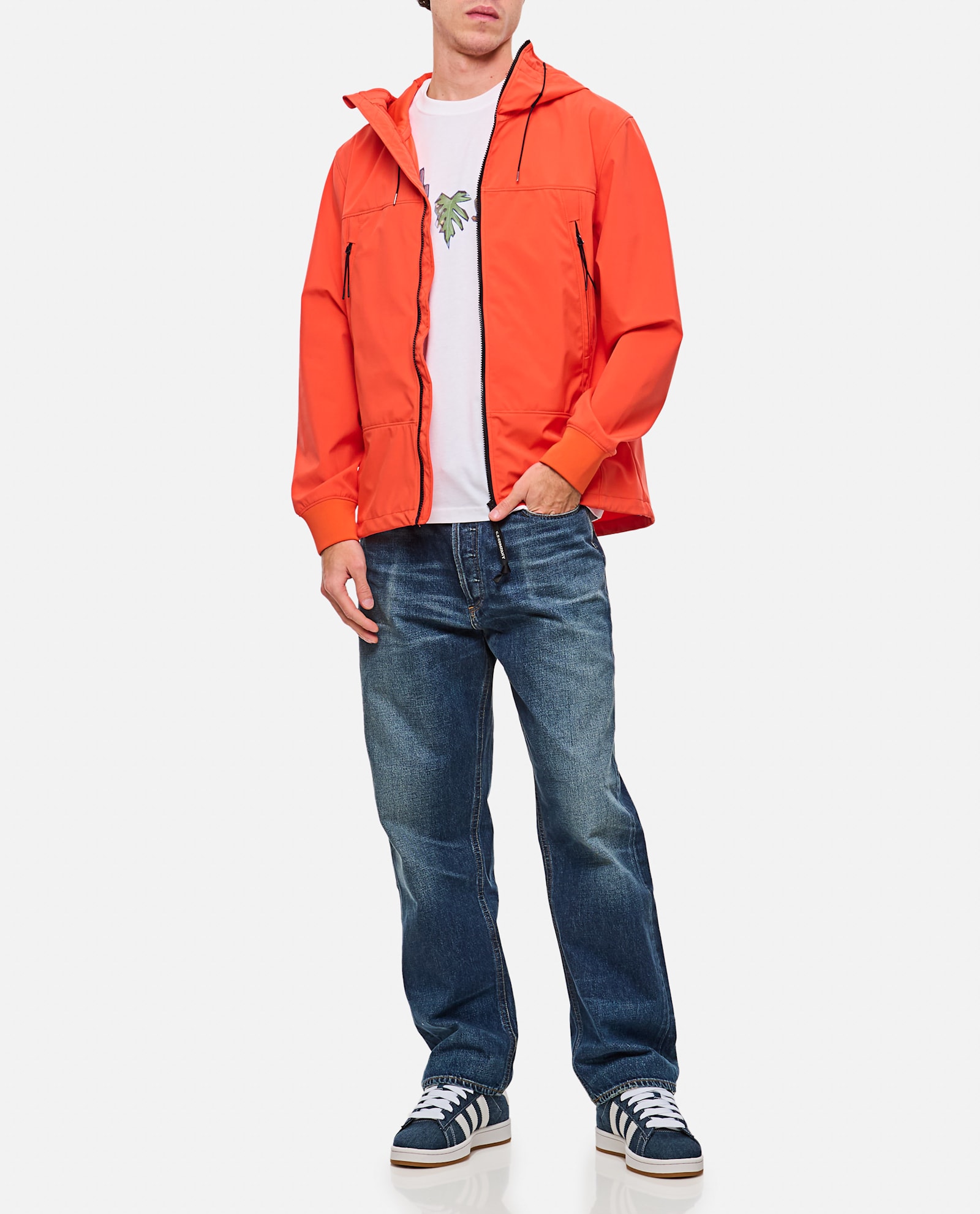 C.p. Company Jacket In Orange