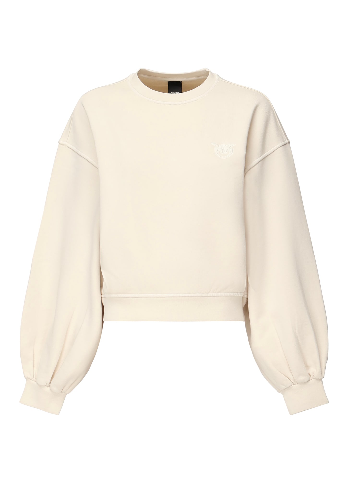 Cropped Sweatshirt With Logo