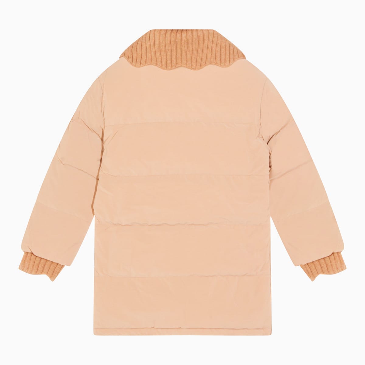 Chloé Light Beige Down Jacket In Neutral