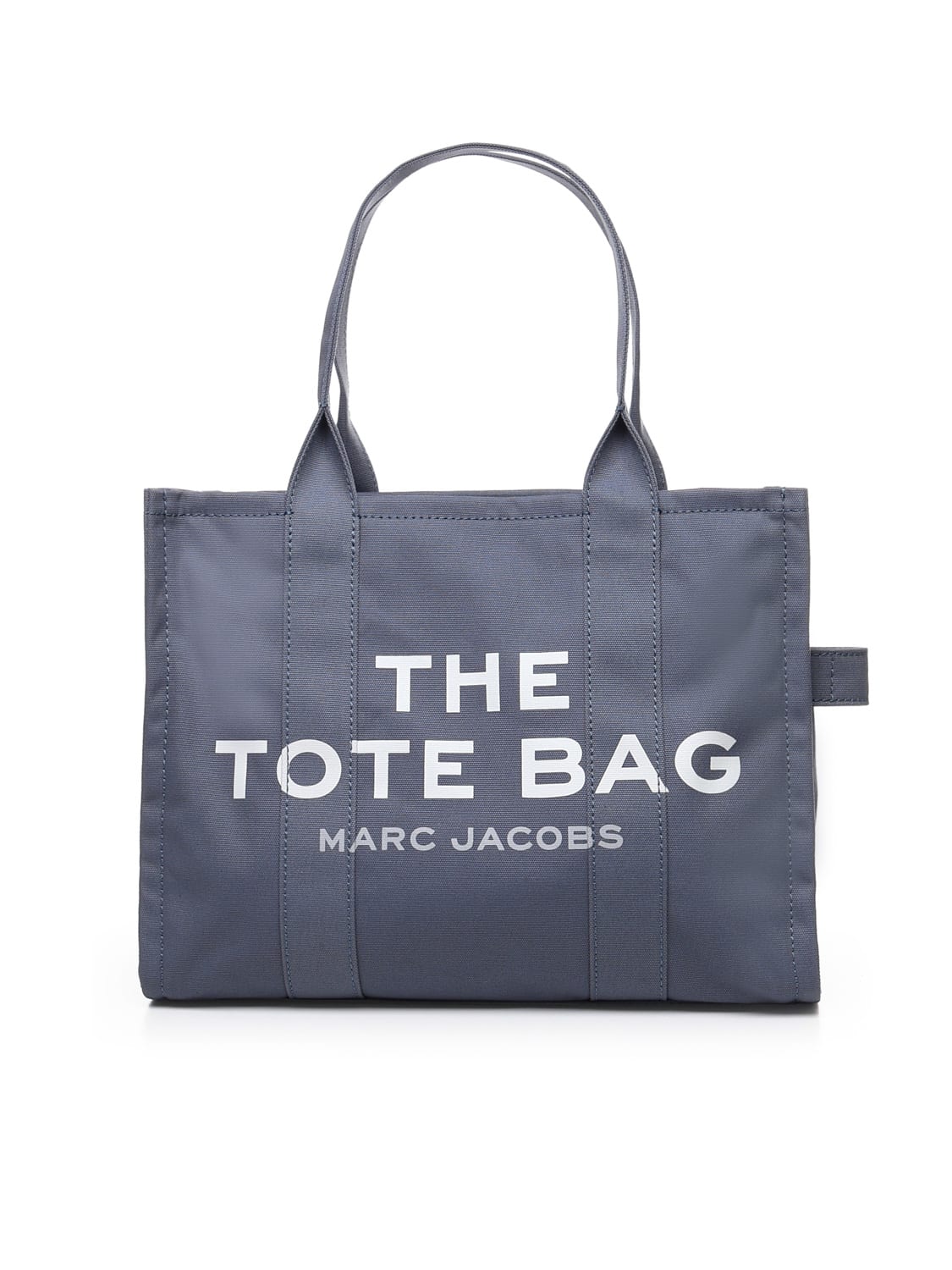Marc Jacobs The Large Tote Canvas Bag In Blue Shadow