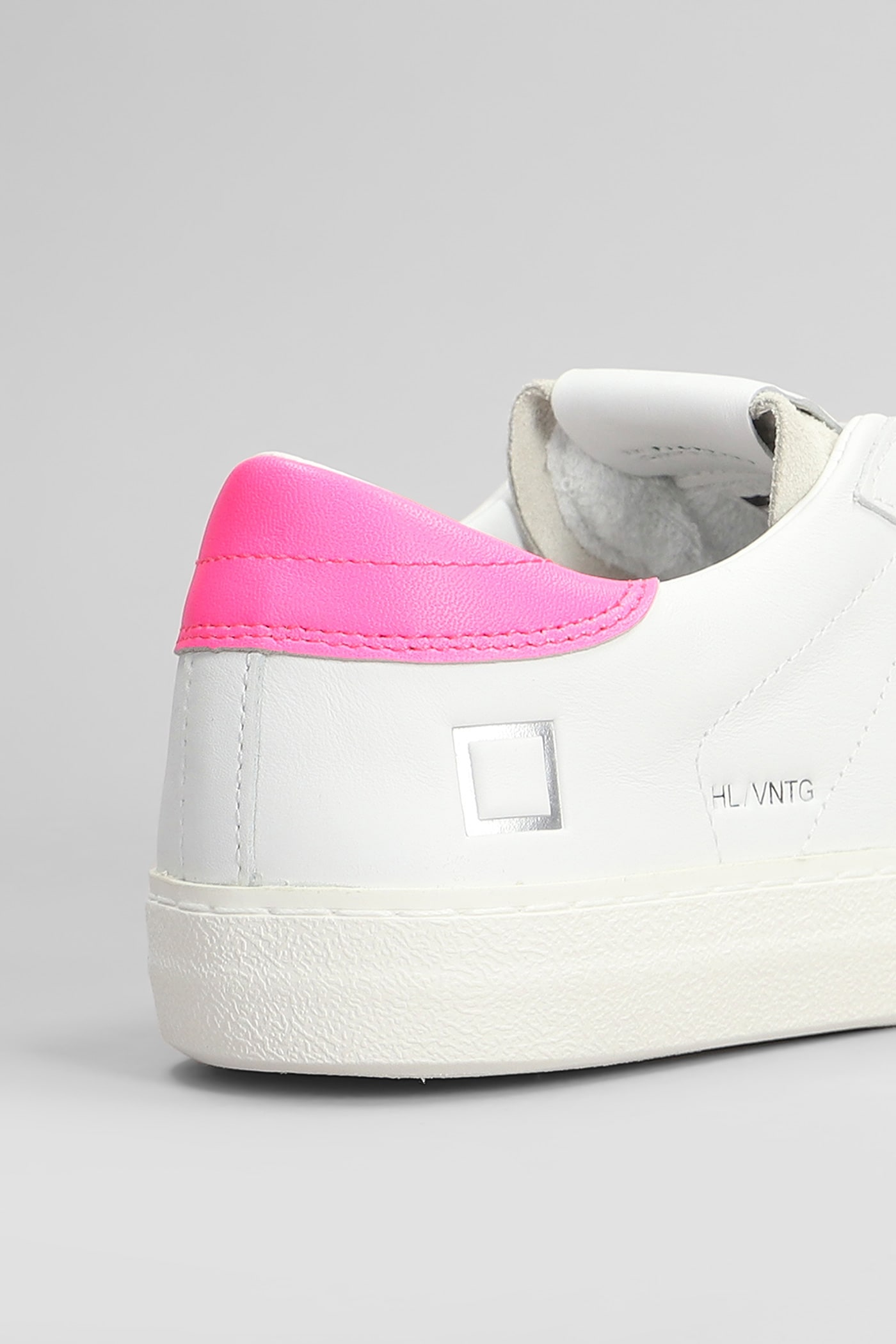 Shop Date Hill Low Vintage Sneakers In White Suede And Leather