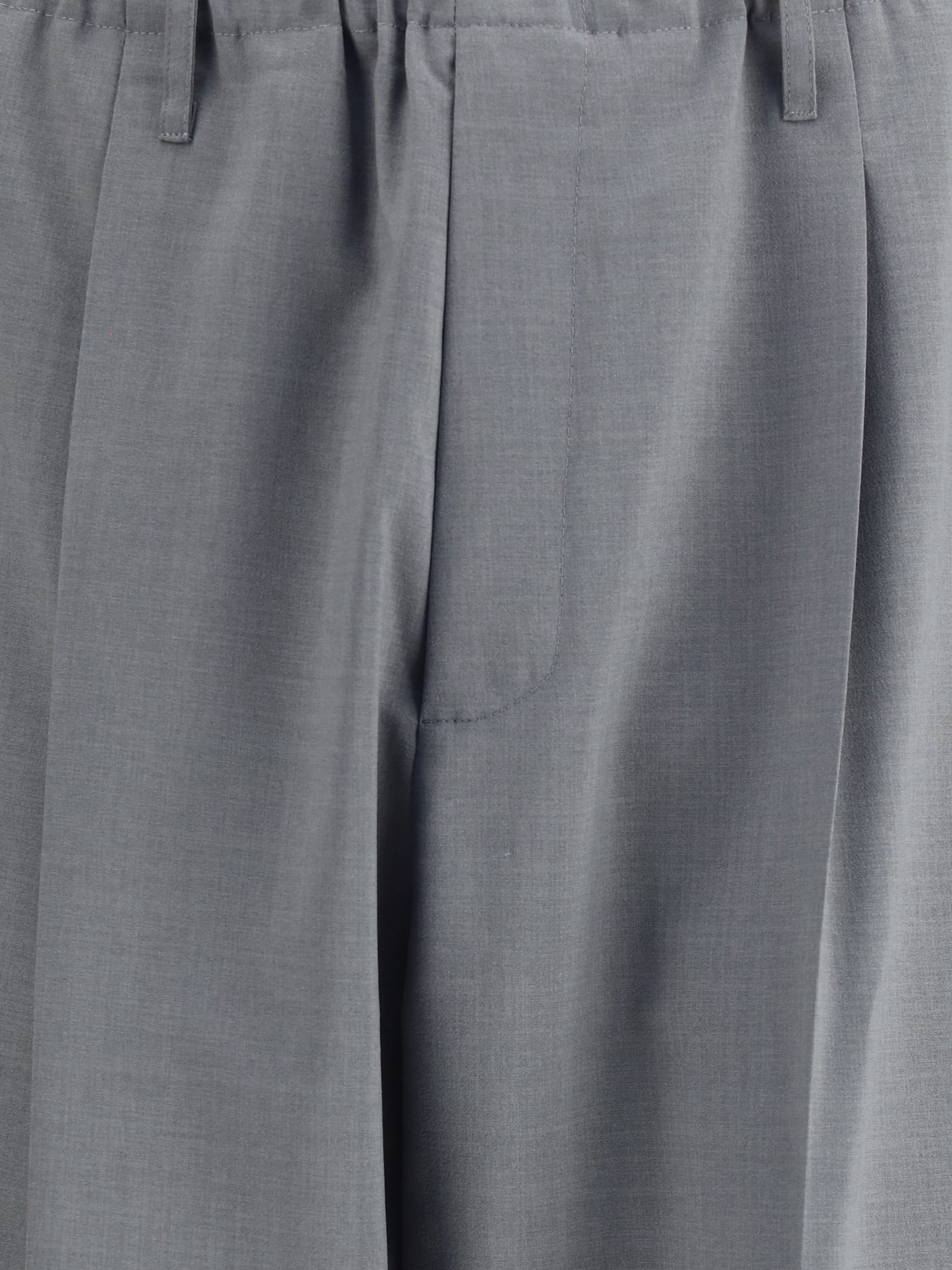 Magliano Baggy Elastic Pants In Gray
