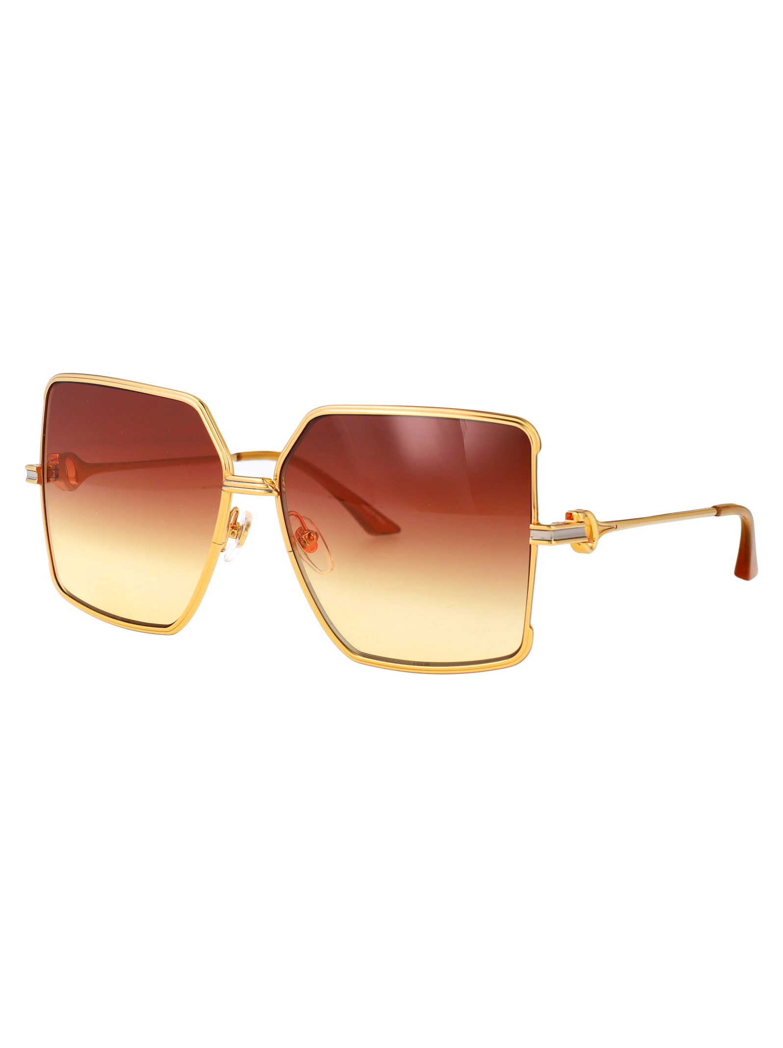 Casablanca Ew-036-03 Sunglasses In Gold