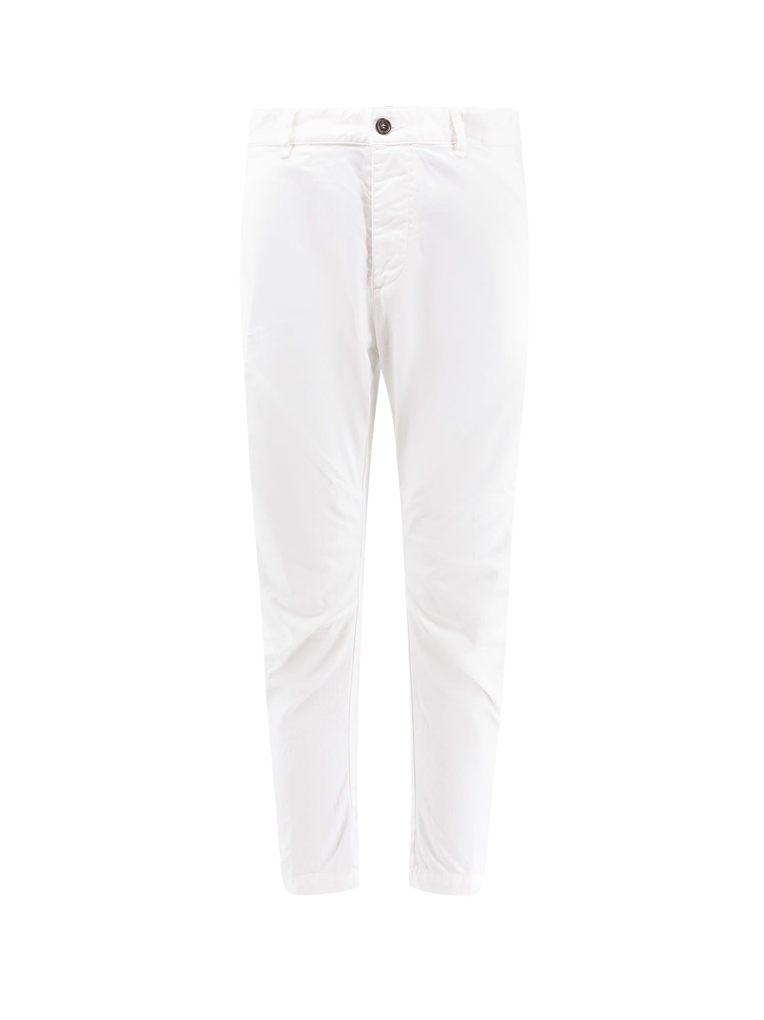 Shop Dsquared2 Sexy Chino Trouser In White