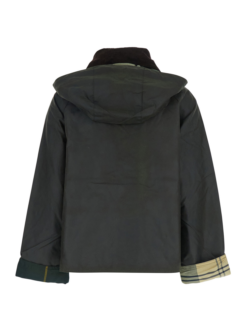 Barbour Reighton Wax Aw25 Wax Cot Outw In Green