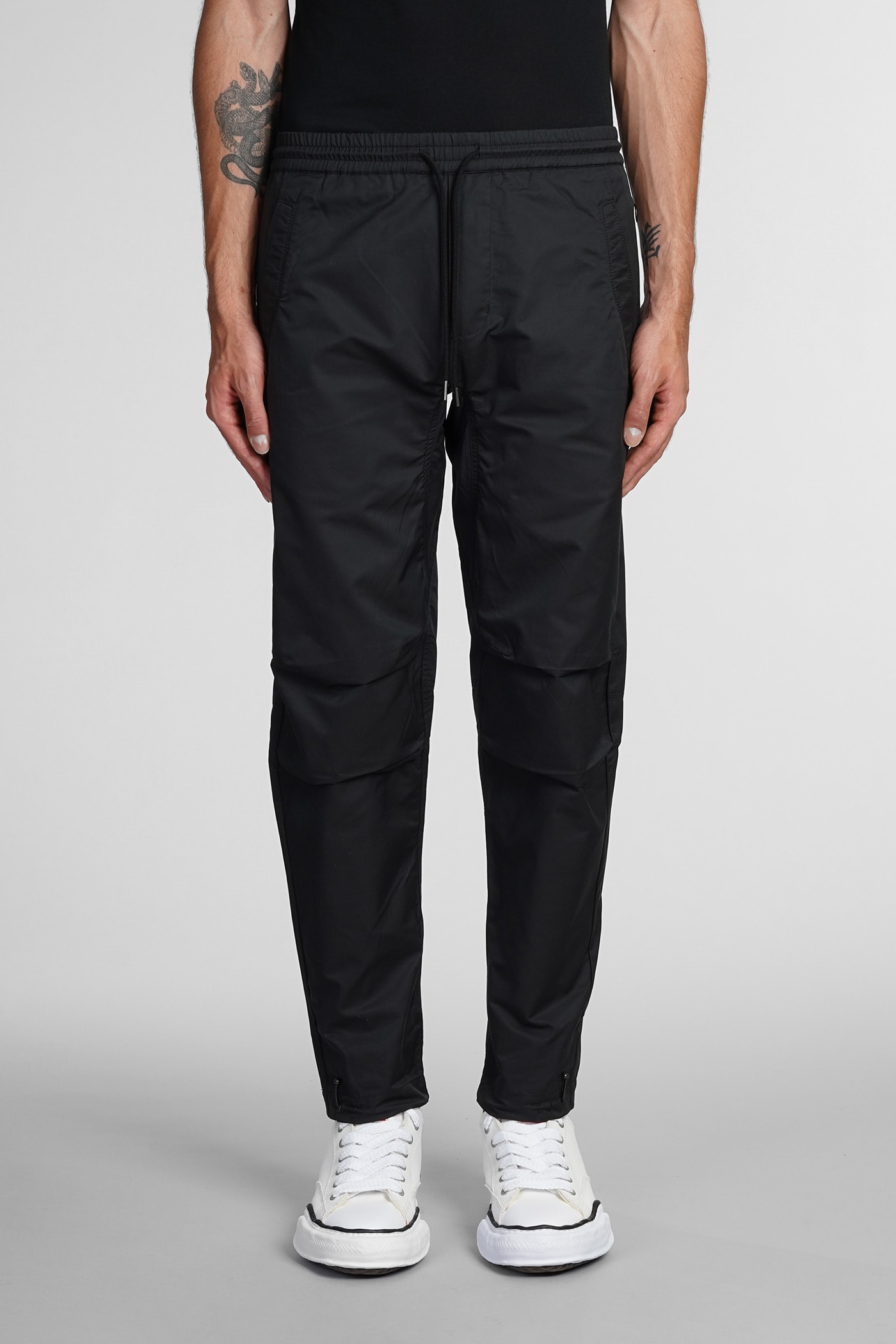 Miltype Pants In Black Cotton