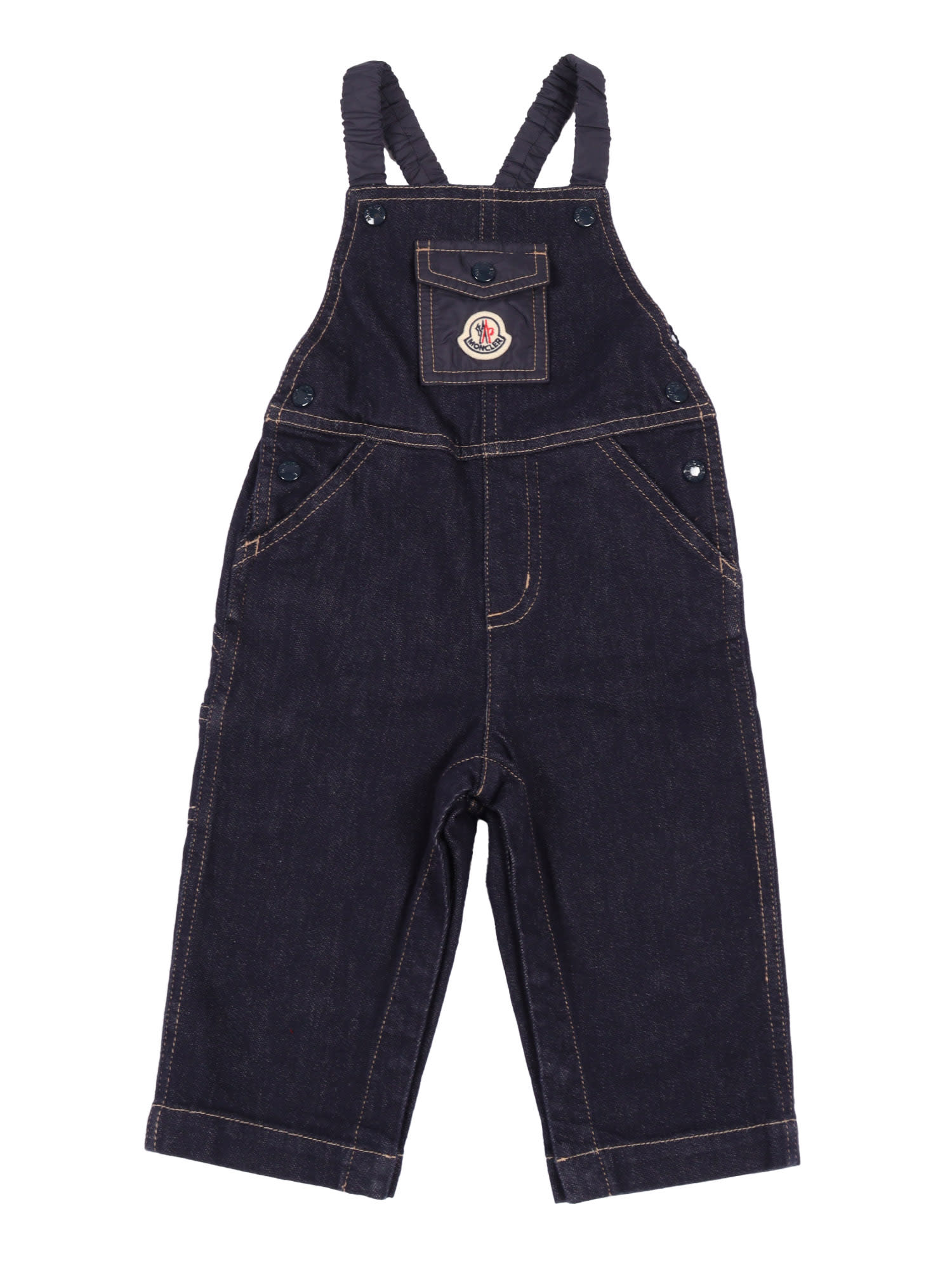 Moncler Overall In Blue