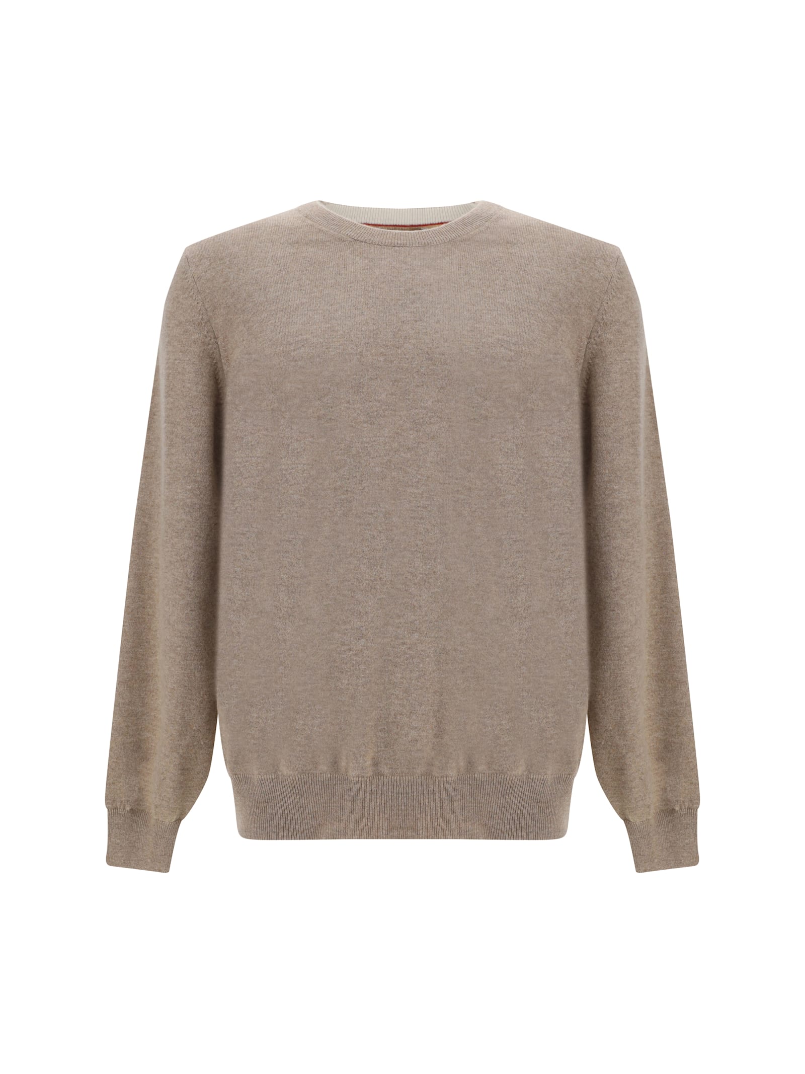 Shop Brunello Cucinelli Sweater In Tortora+panama