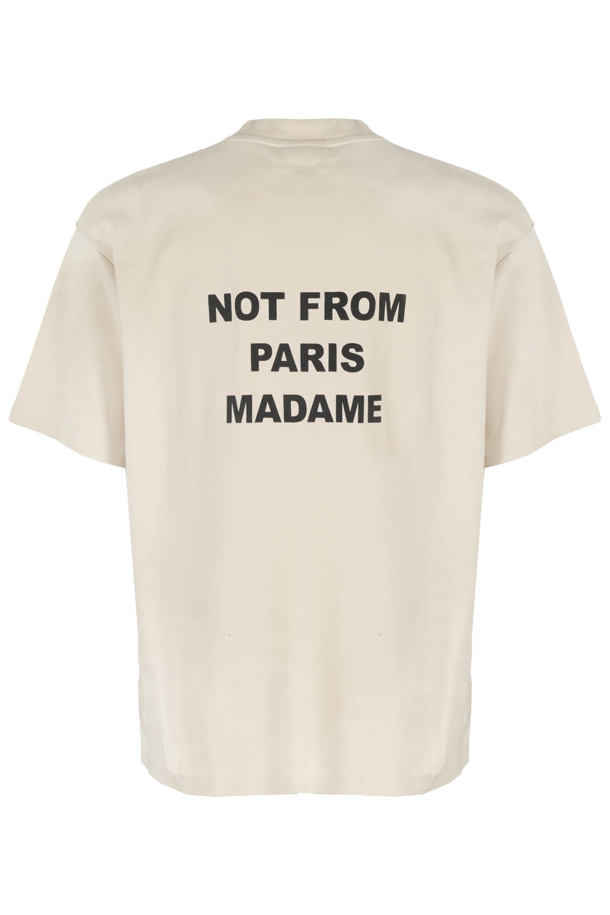 Shop Drôle De Monsieur Le Tshirt Slogan In Mastic