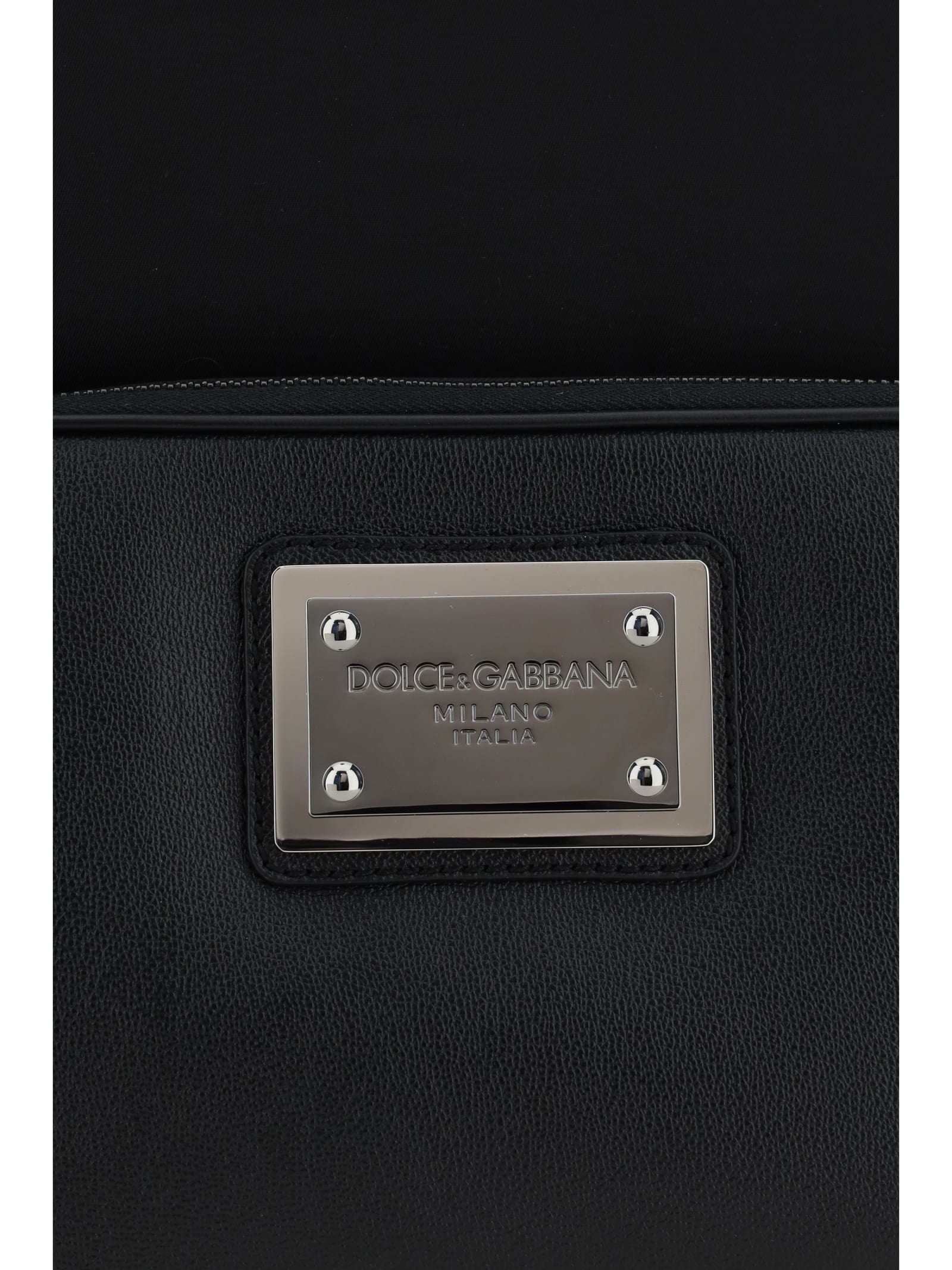 Shop Dolce & Gabbana Backpack In Nero/nero