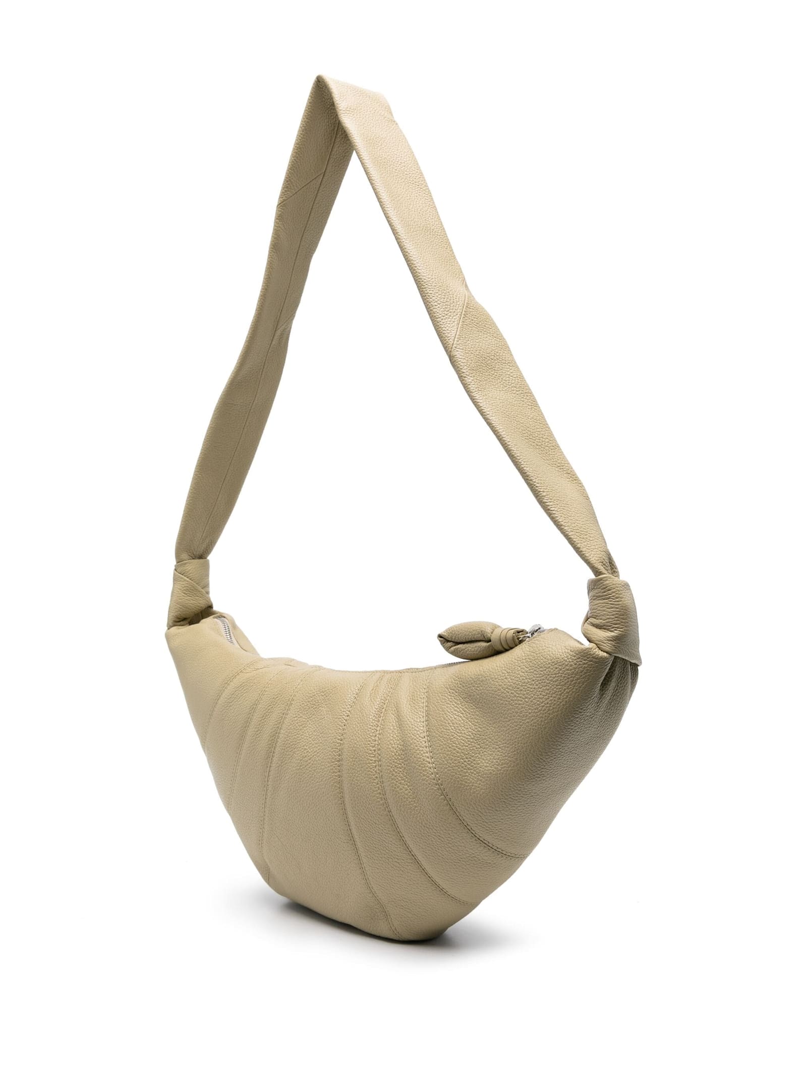 Shop Lemaire Medium Croissant Bag In Dusty Sage