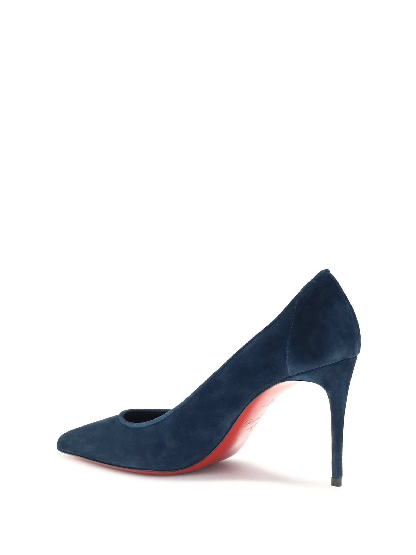 Christian Louboutin Sporty Kate Velvet Pumps In Blue