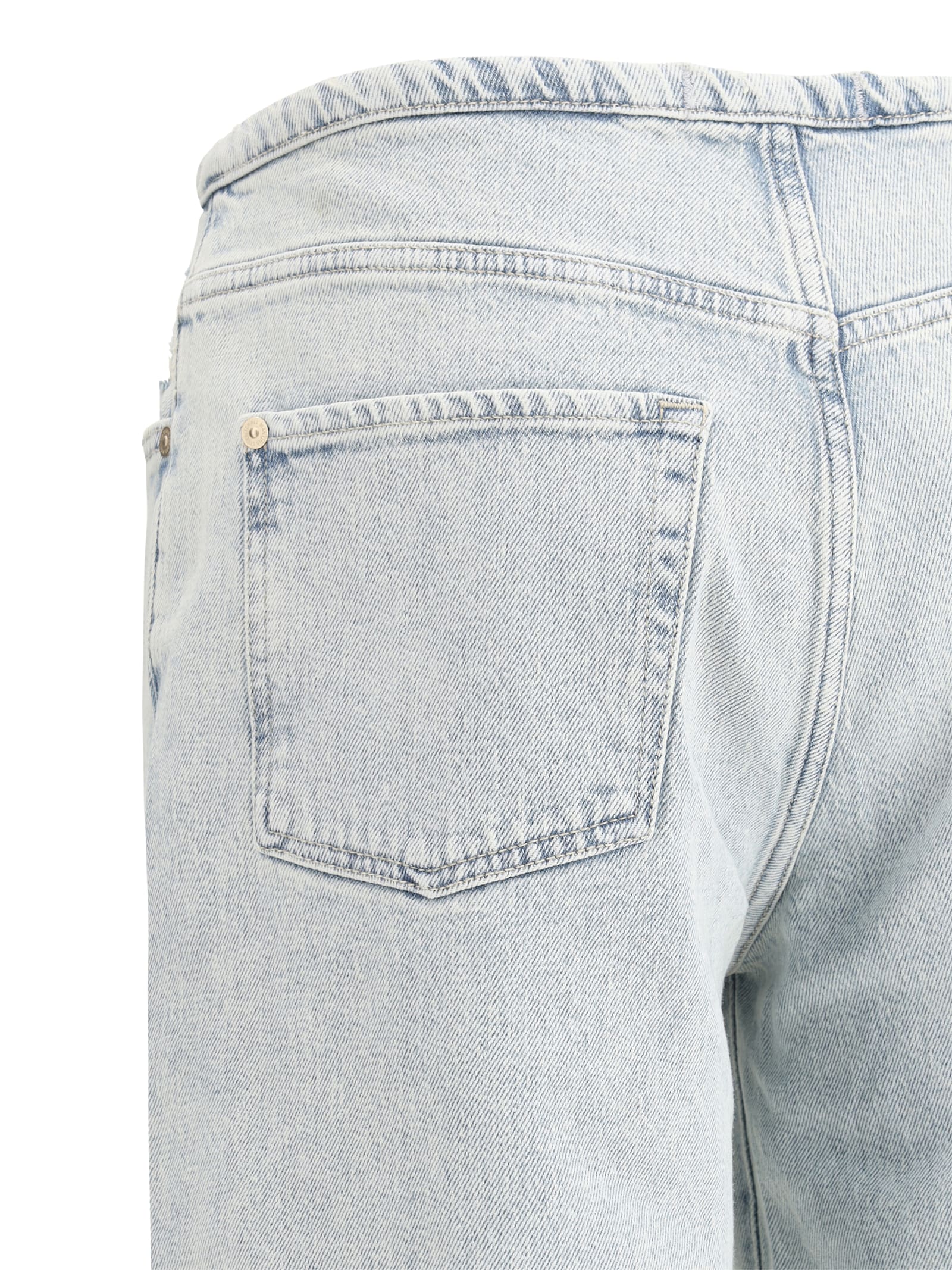 7 For All Mankind Scout Sunkissed Jeans In Light Blue