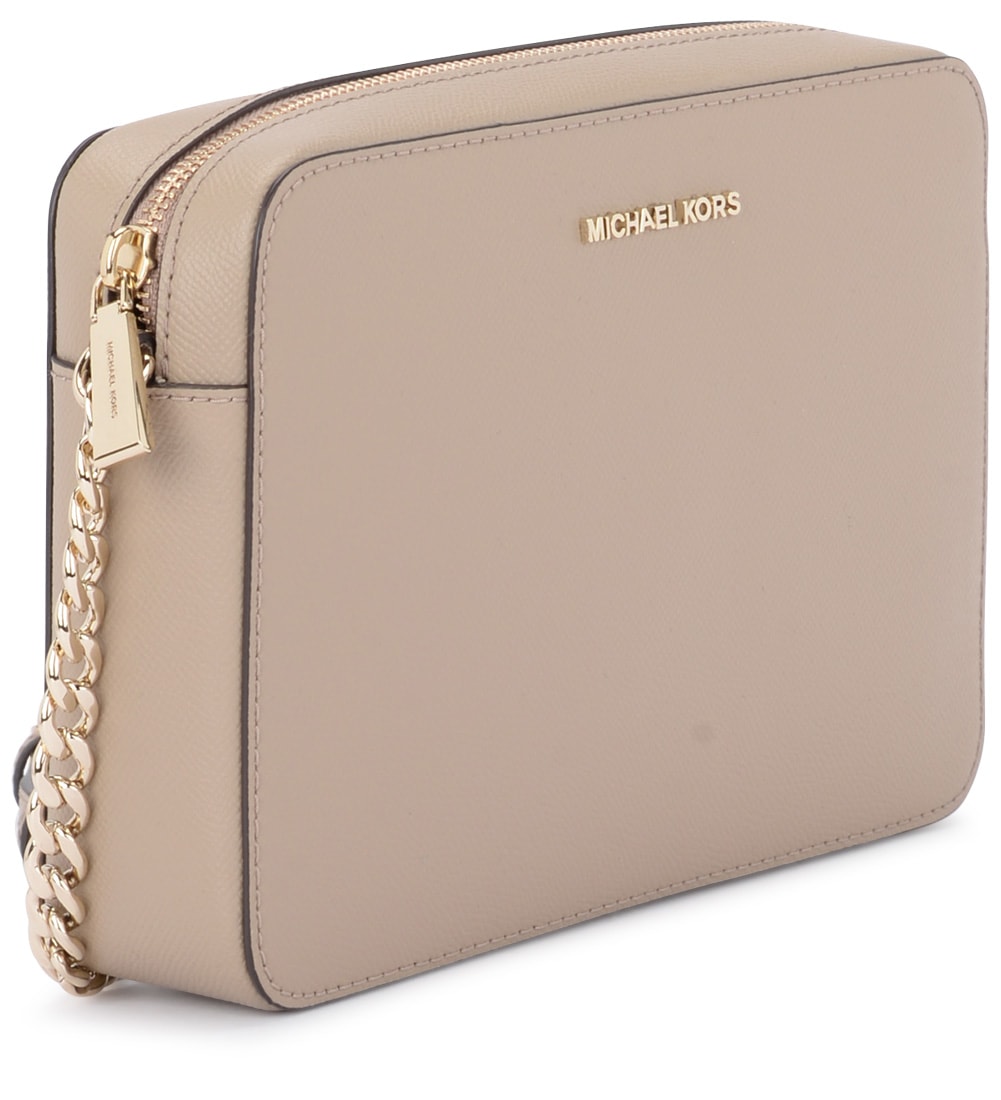 michael kors jet set crossbody truffle