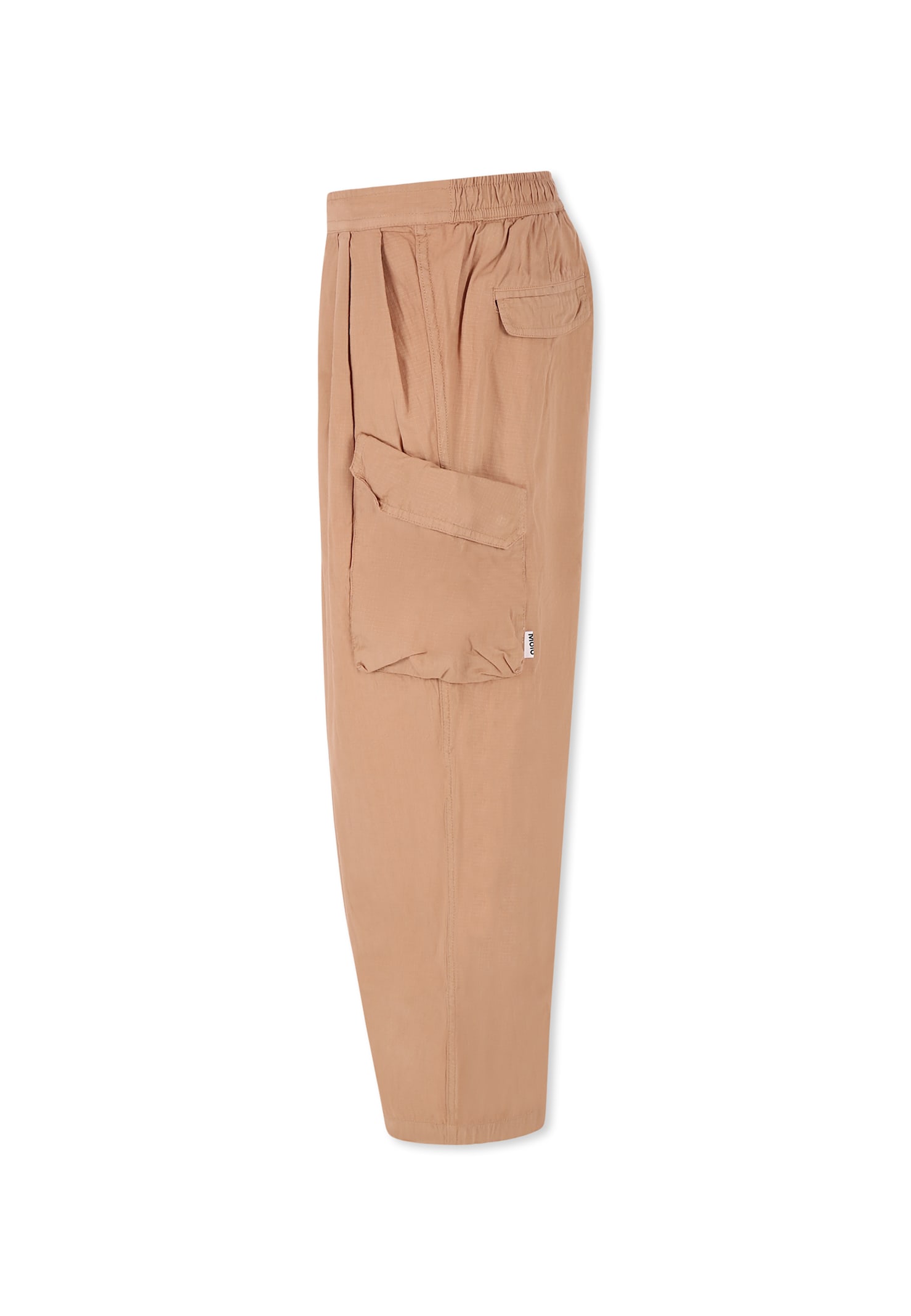 Molo Brown Trousers For Girl In Brown
