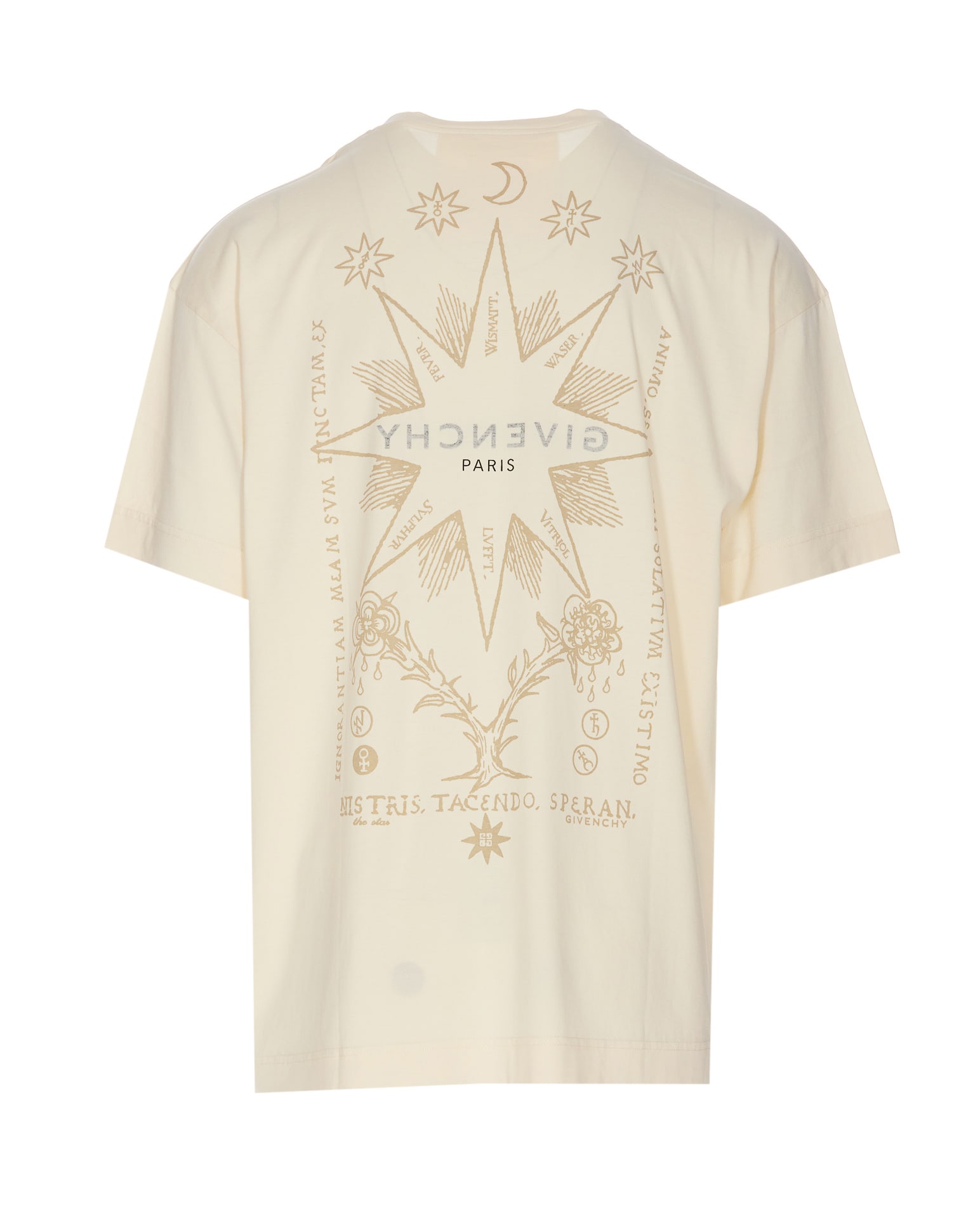 Shop Givenchy Reverse Tarot T-shirt In White