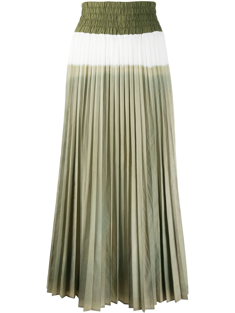 Mr & Mrs Italy Long Skirt With Tie-dye Plisse
