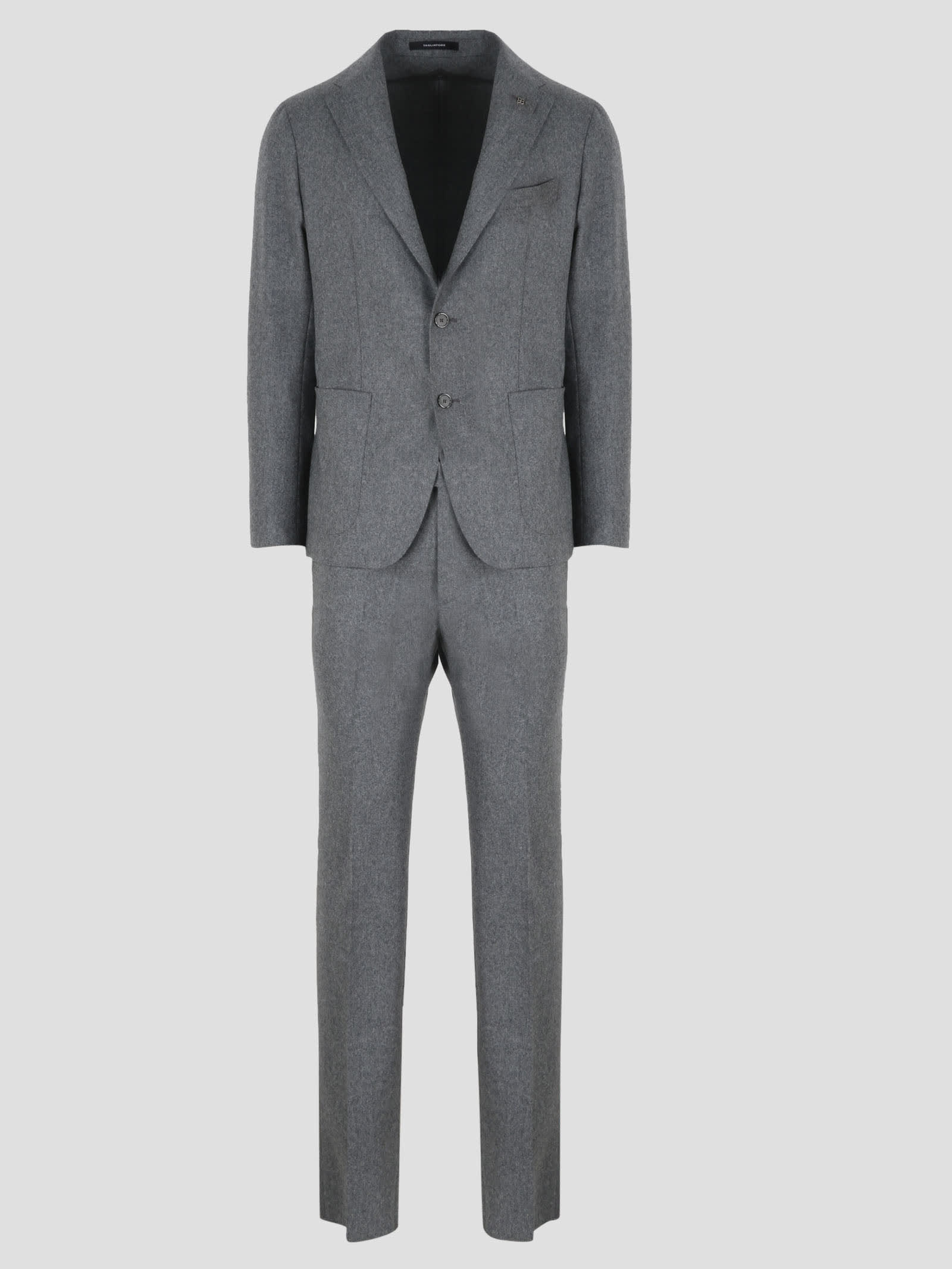 Tagliatore Wool Tailored Suit