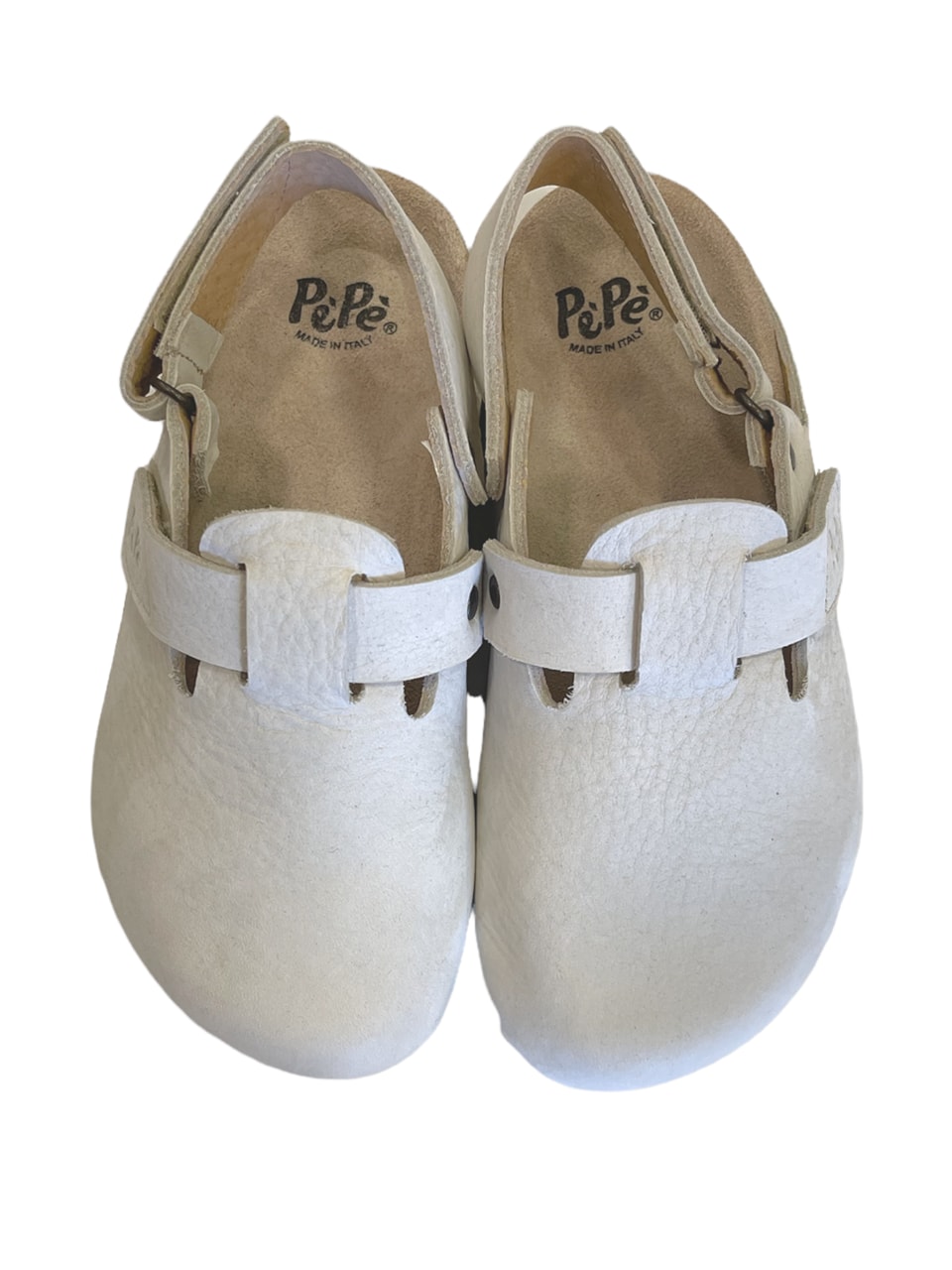 Shop Pèpè Sandals With Strap In Cream