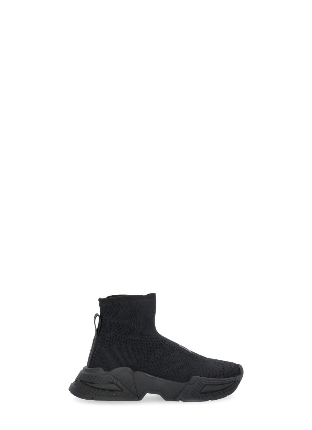 Dolce & Gabbana Kids' Slip-on Sneakers In Black