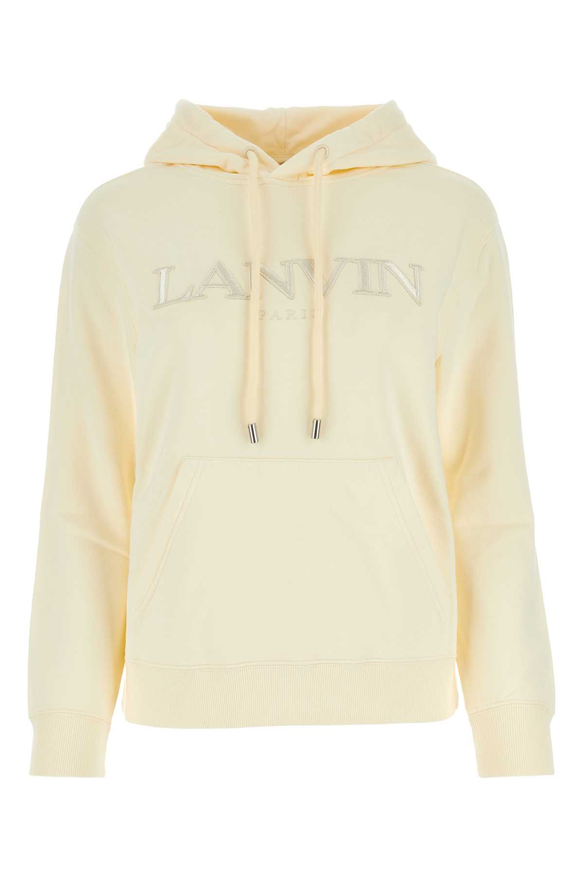 Cream Cotton Sweatshirt