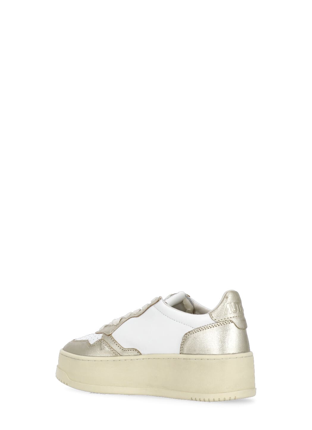 Shop Autry Platform Low Sneakers In White