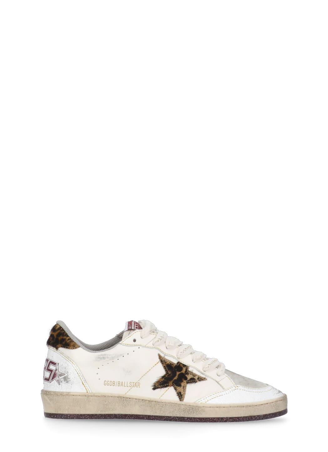 Shop Golden Goose Ball Star Sneakers In Ivory