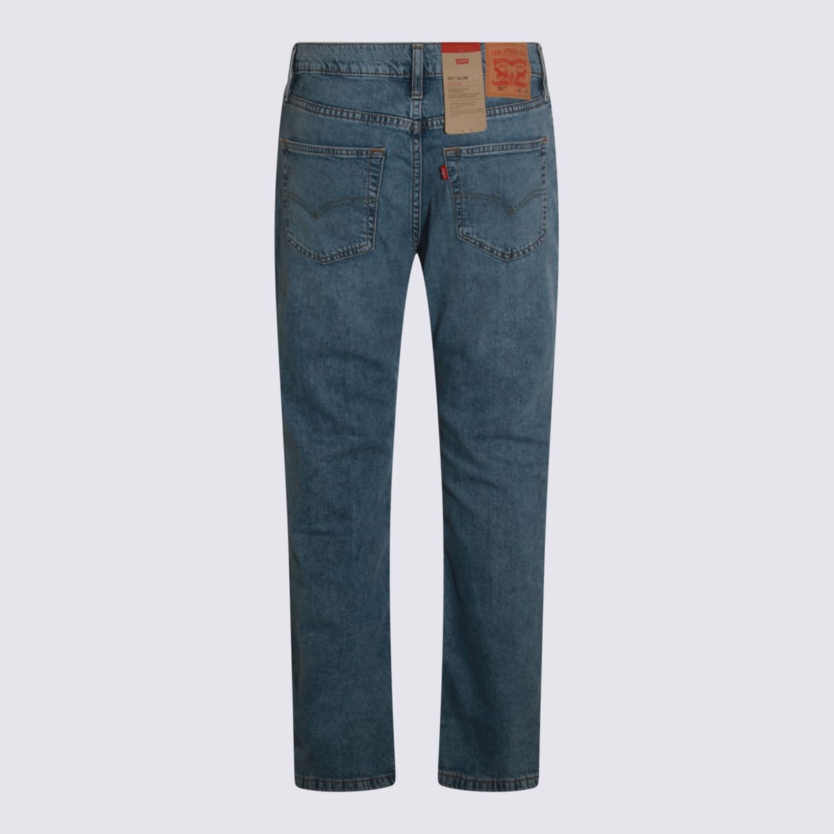 Levi's Light Blue 511 Cotton Jeans In Blue