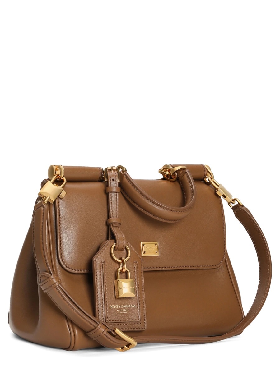 Dolce & Gabbana "my Sicily" Handbag In Brown