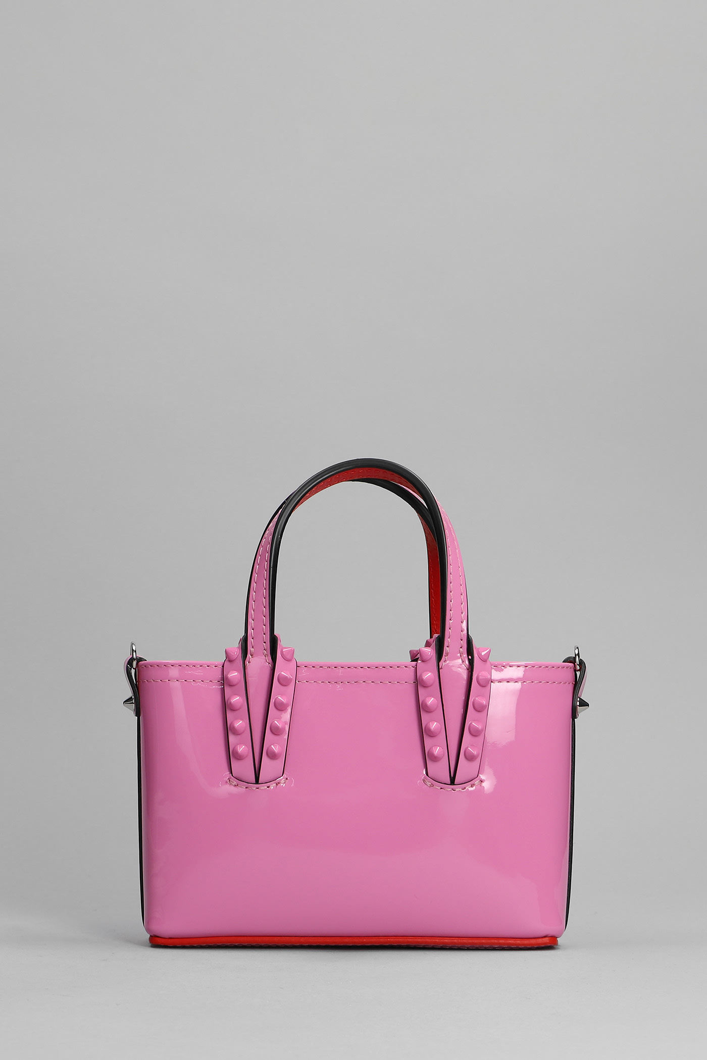Christian Louboutin Cabata Nano Pink Tote Bag New