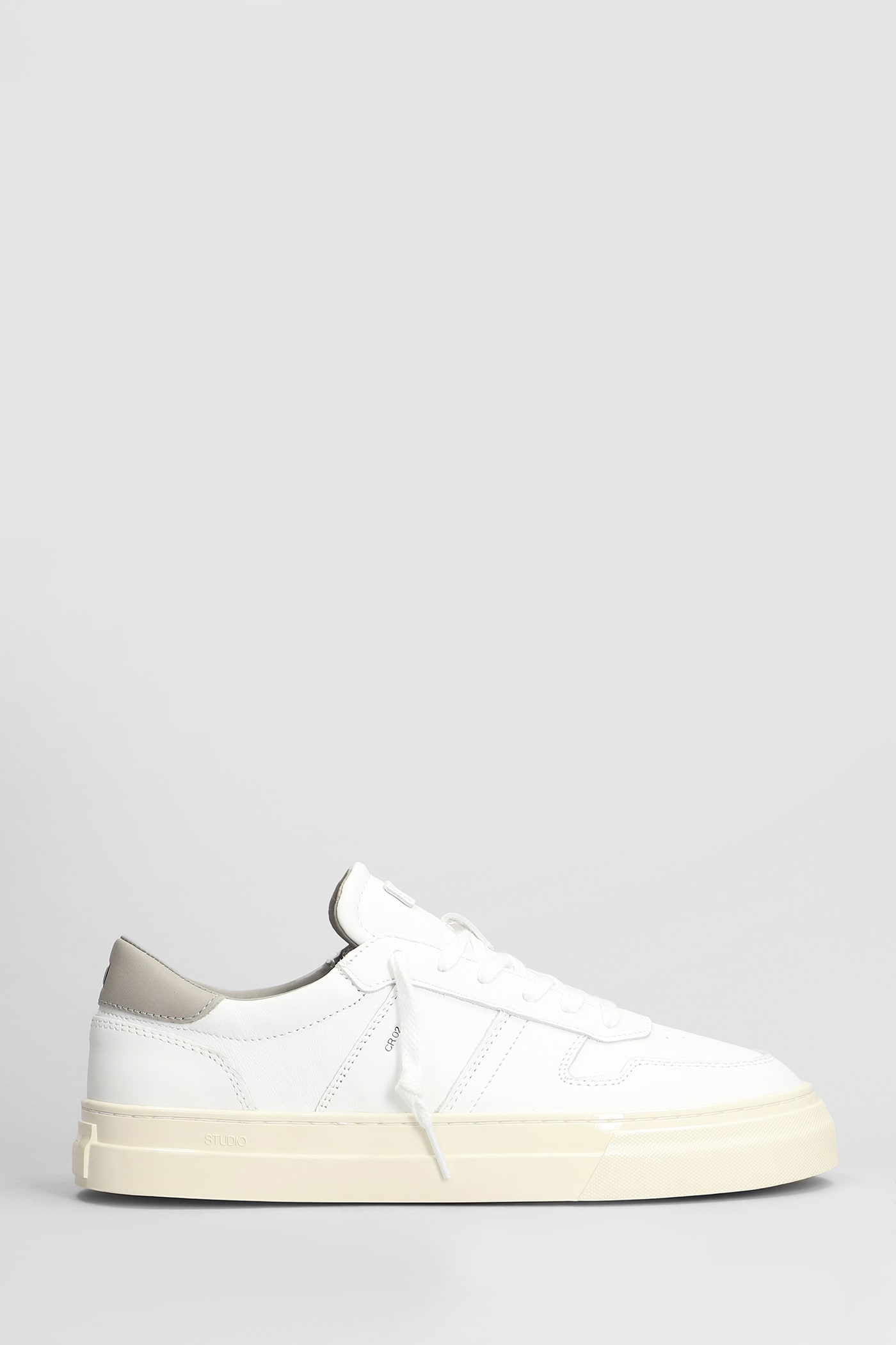 D. A.T. E. Studio Sneakers In White Leather