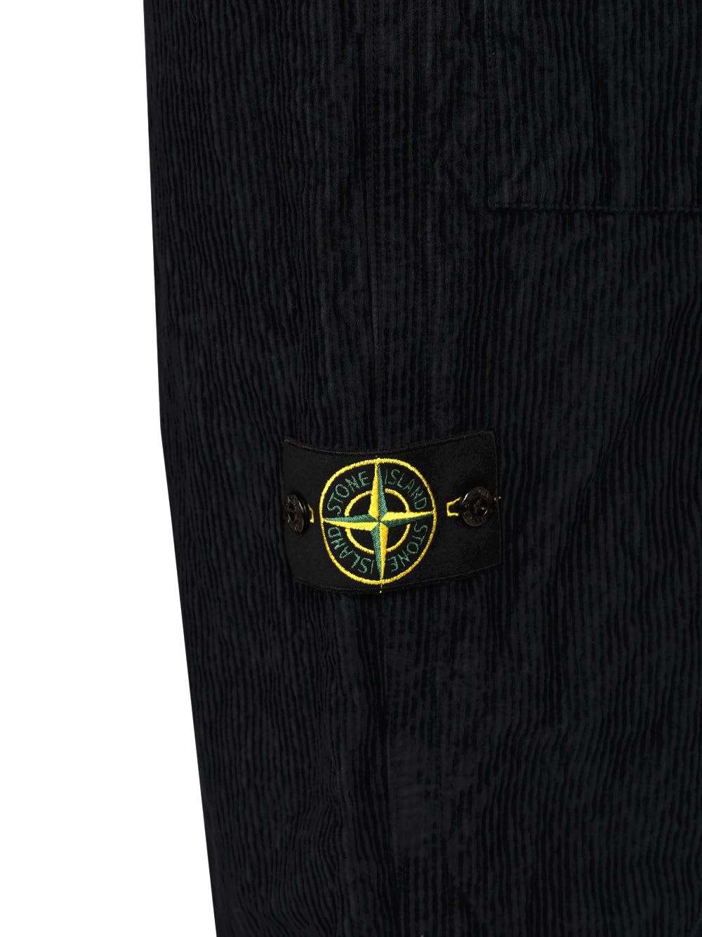 Stone Island Cotton Regular Fit Pants In Black