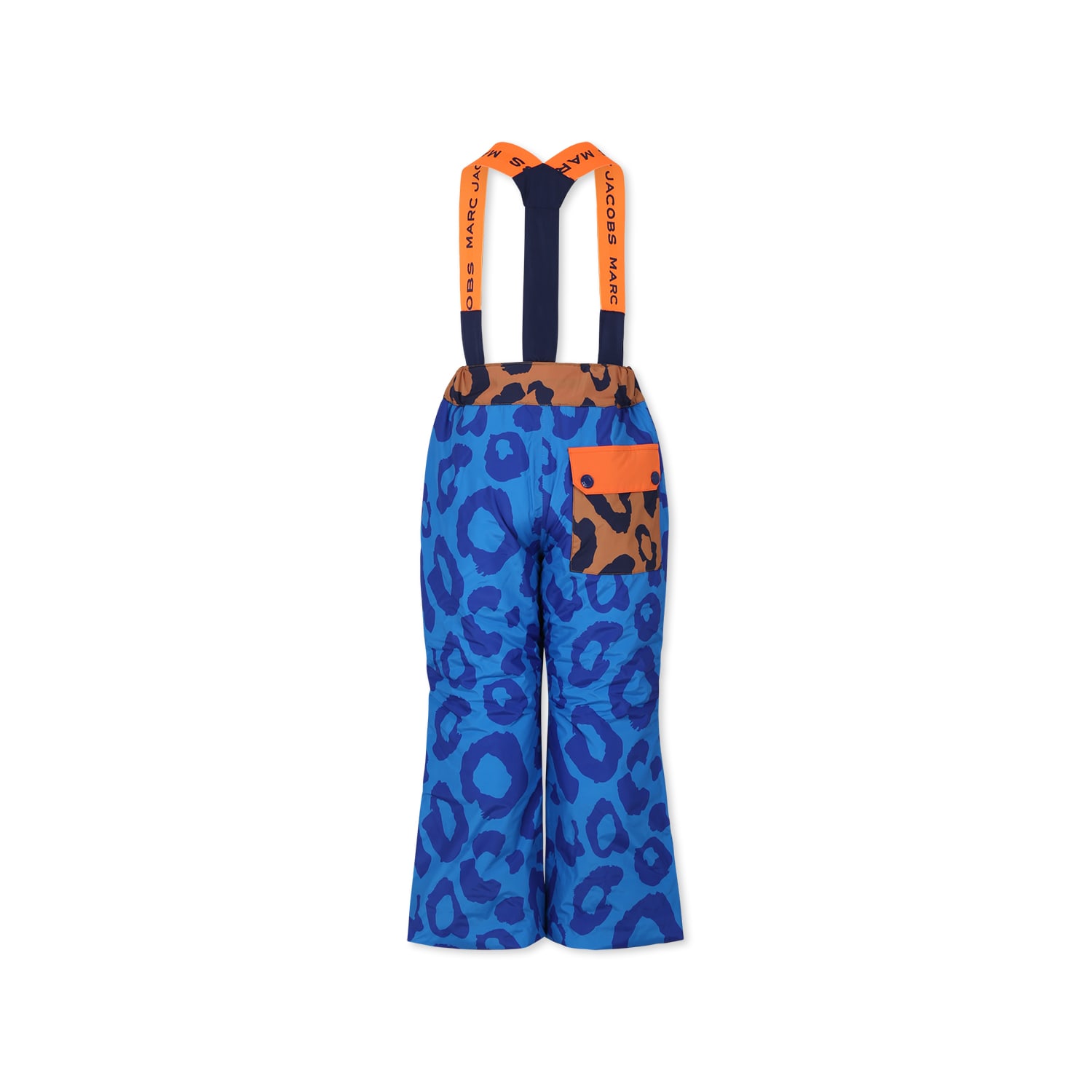 Marc Jacobs Blue Trousers For Boy With Logo In Blue