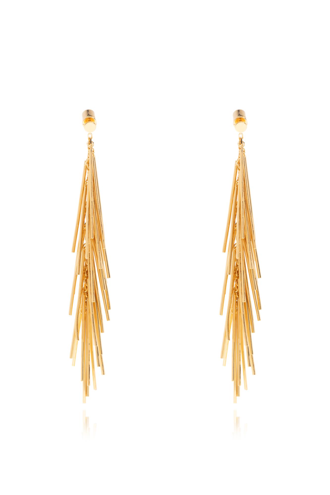 Jil Sander Earrings With Pendants In Gold