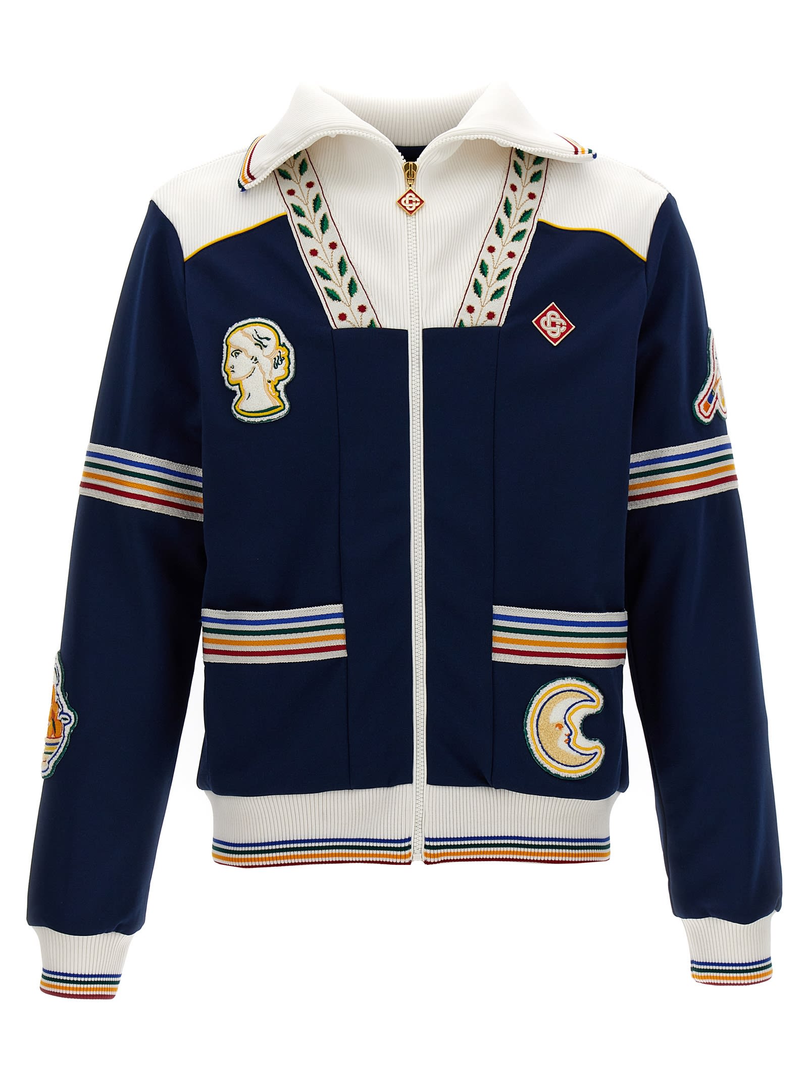 CASABLANCA MENS VARSITY SWEATSHIRT 