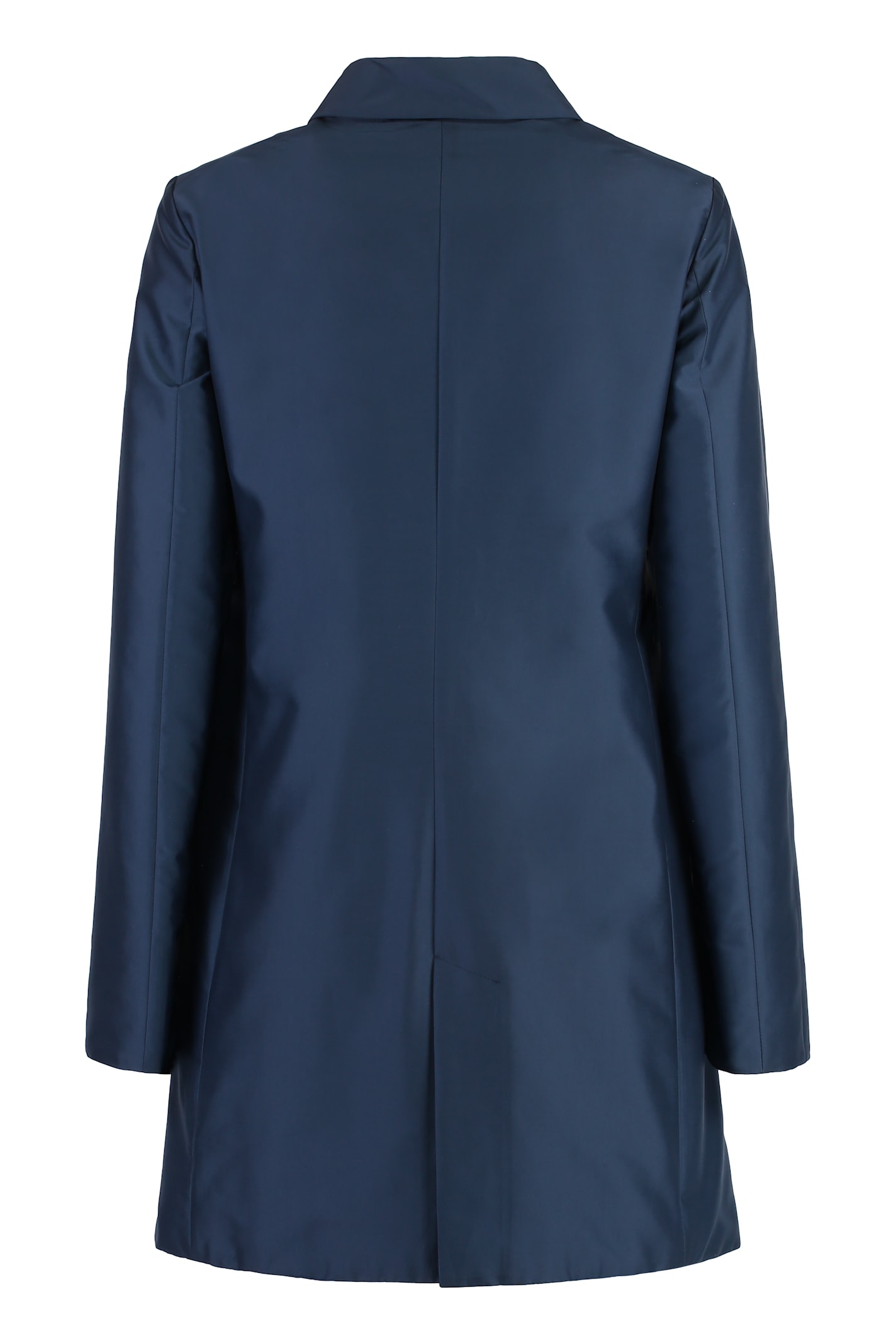 Moorer Silene Techno Fabric Jacket In Blue