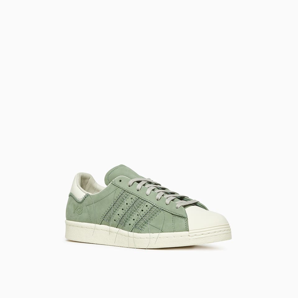 Shop Y-3 Adidas Superstar Sneakers Ig0801 In Green