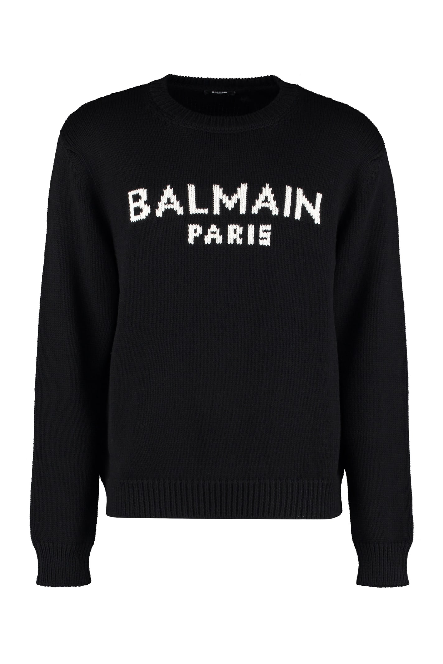 Balmain Ribbed Crew-neck Sweater
