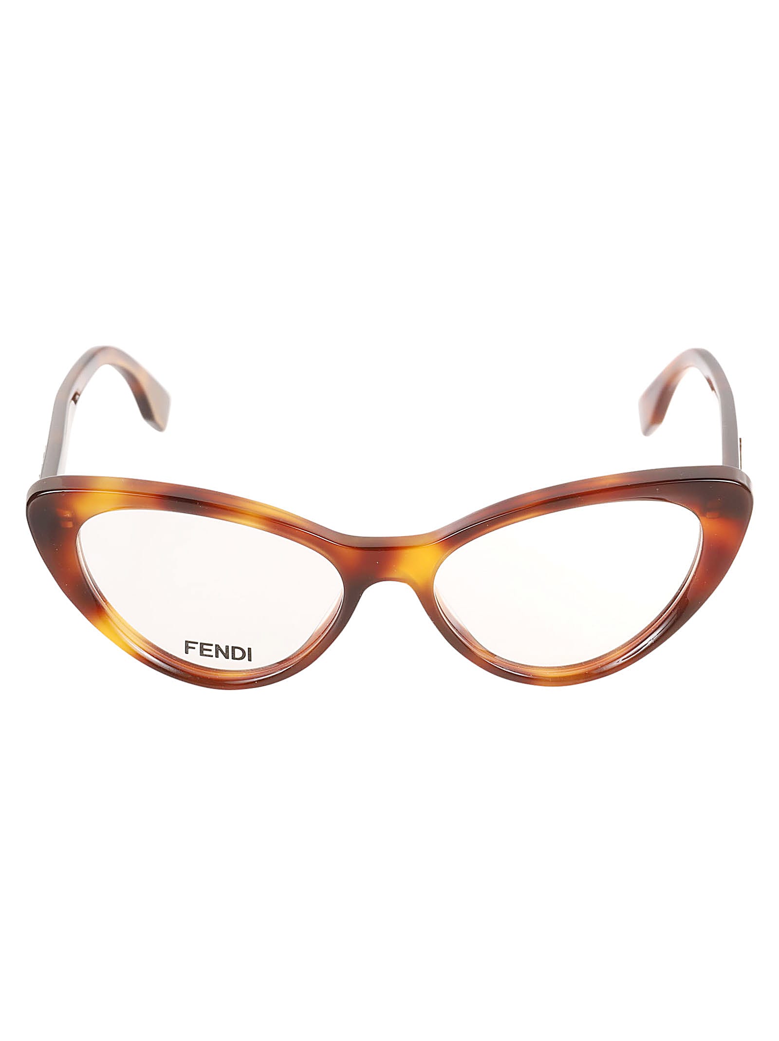 Cat-eye Flame Effect Glasses