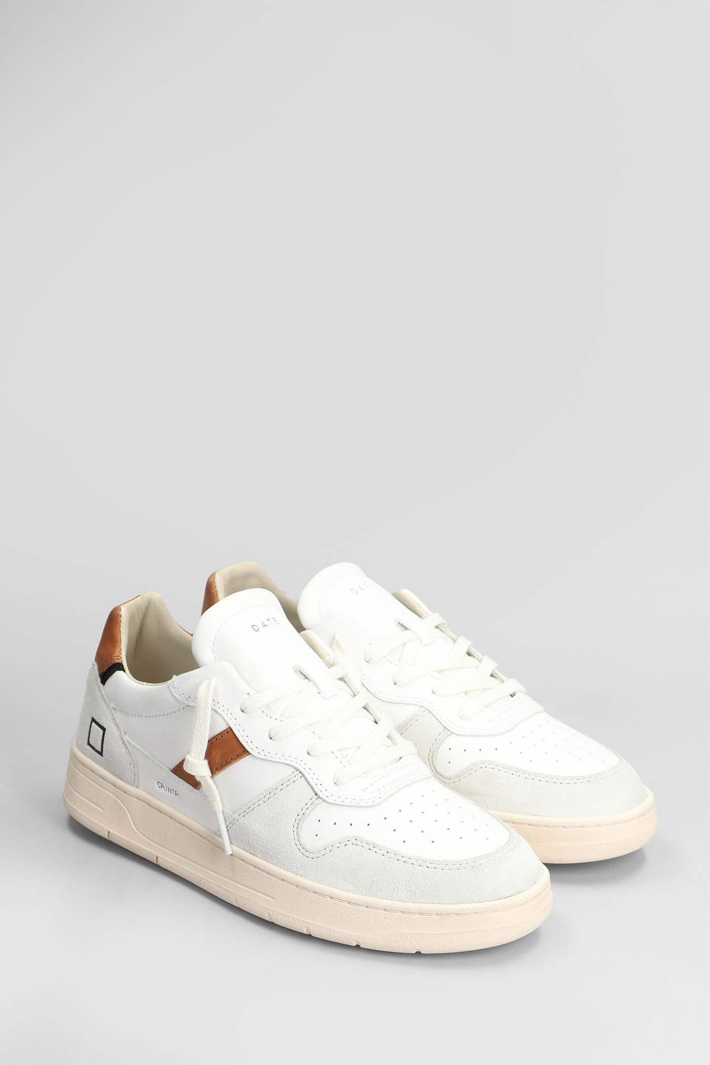 Shop Date Court 2.0 Sneakers In White Leather