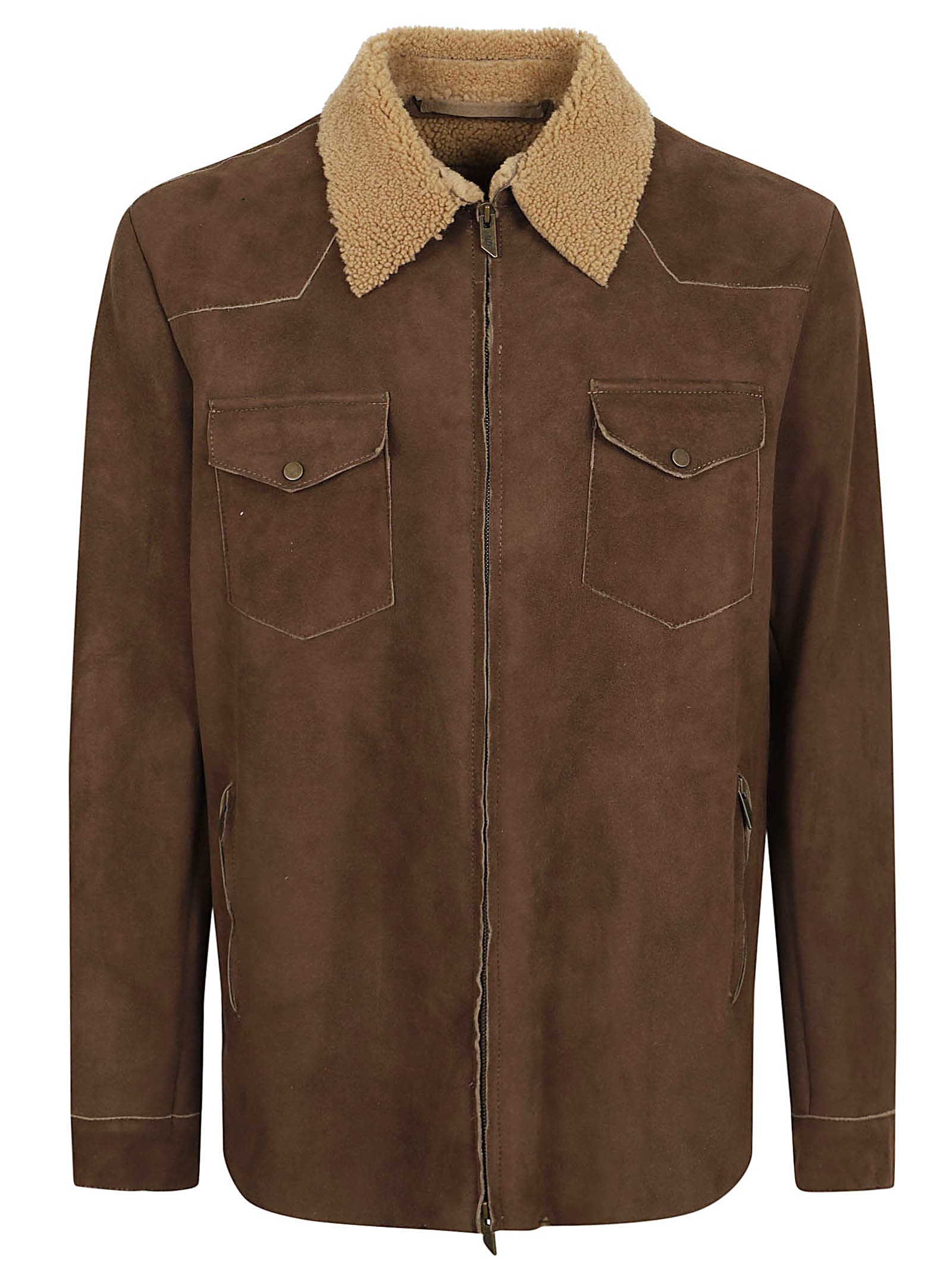 Salvatore Santoro Jacket In Brown