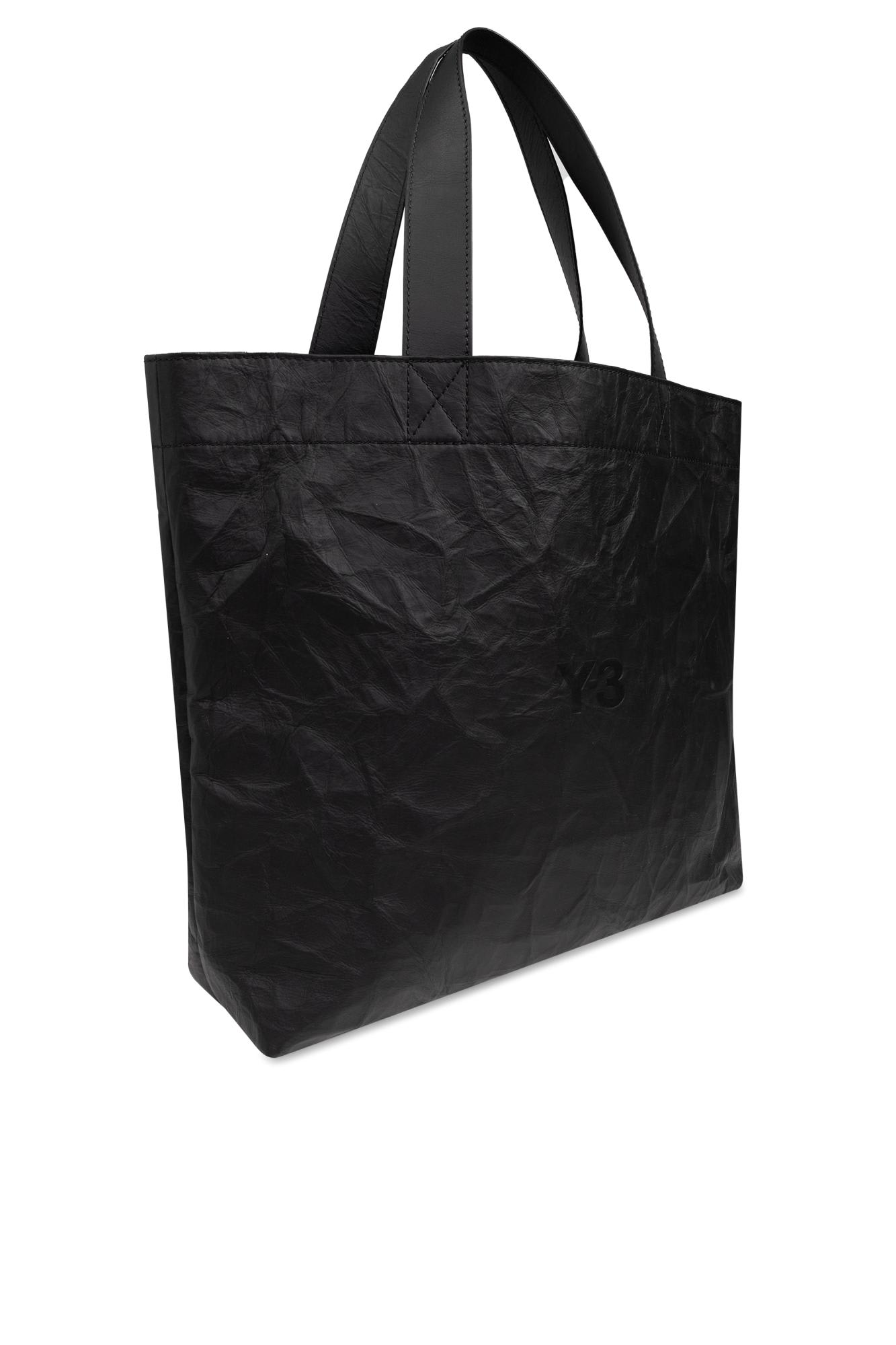 Y-3 Shopper Bag With Logo In Black