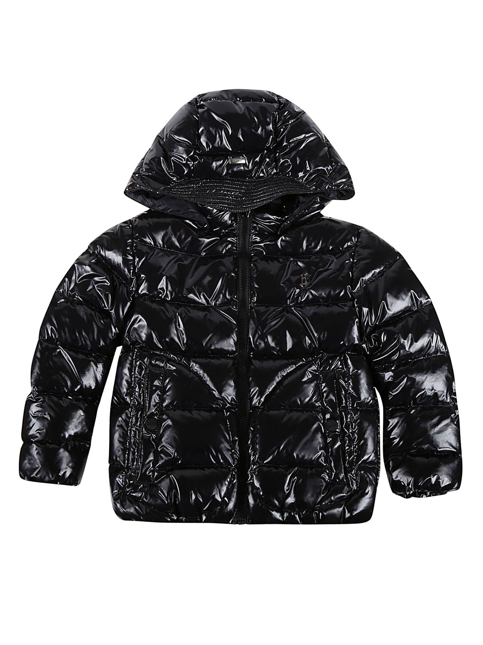 Shop Herno Padded Jacket In Nero