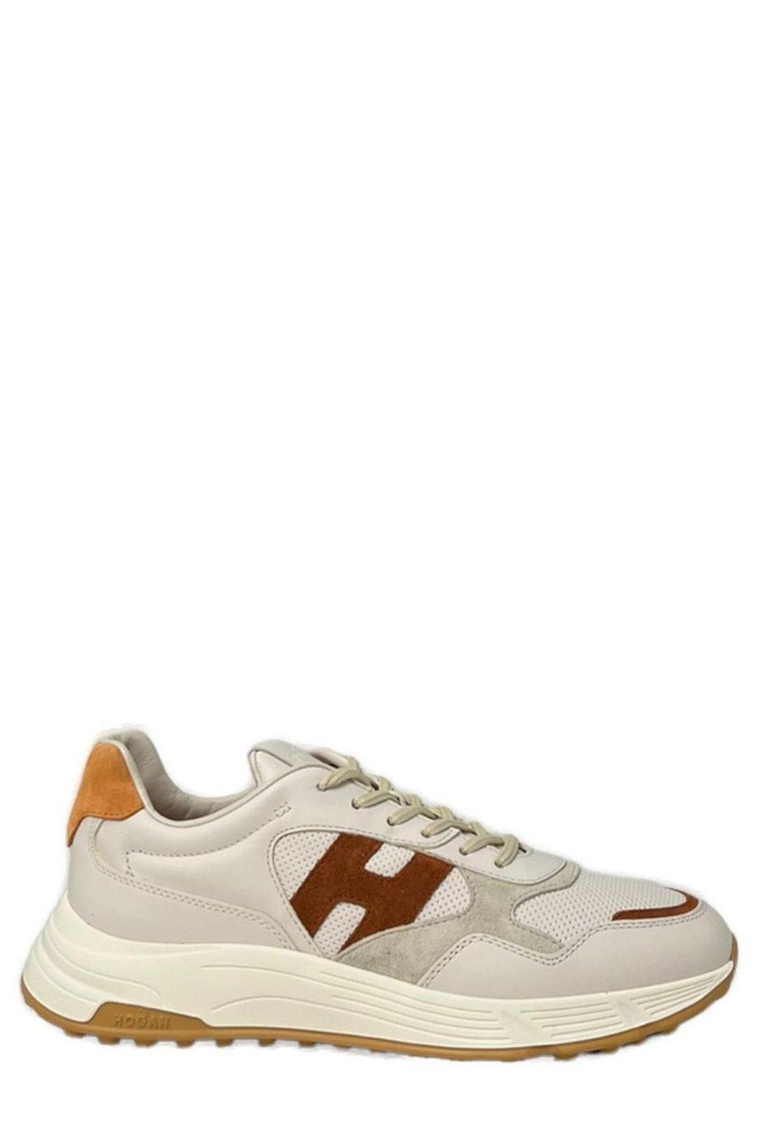 Hogan Men's Hyperlight Sneakers In Yellow Cream